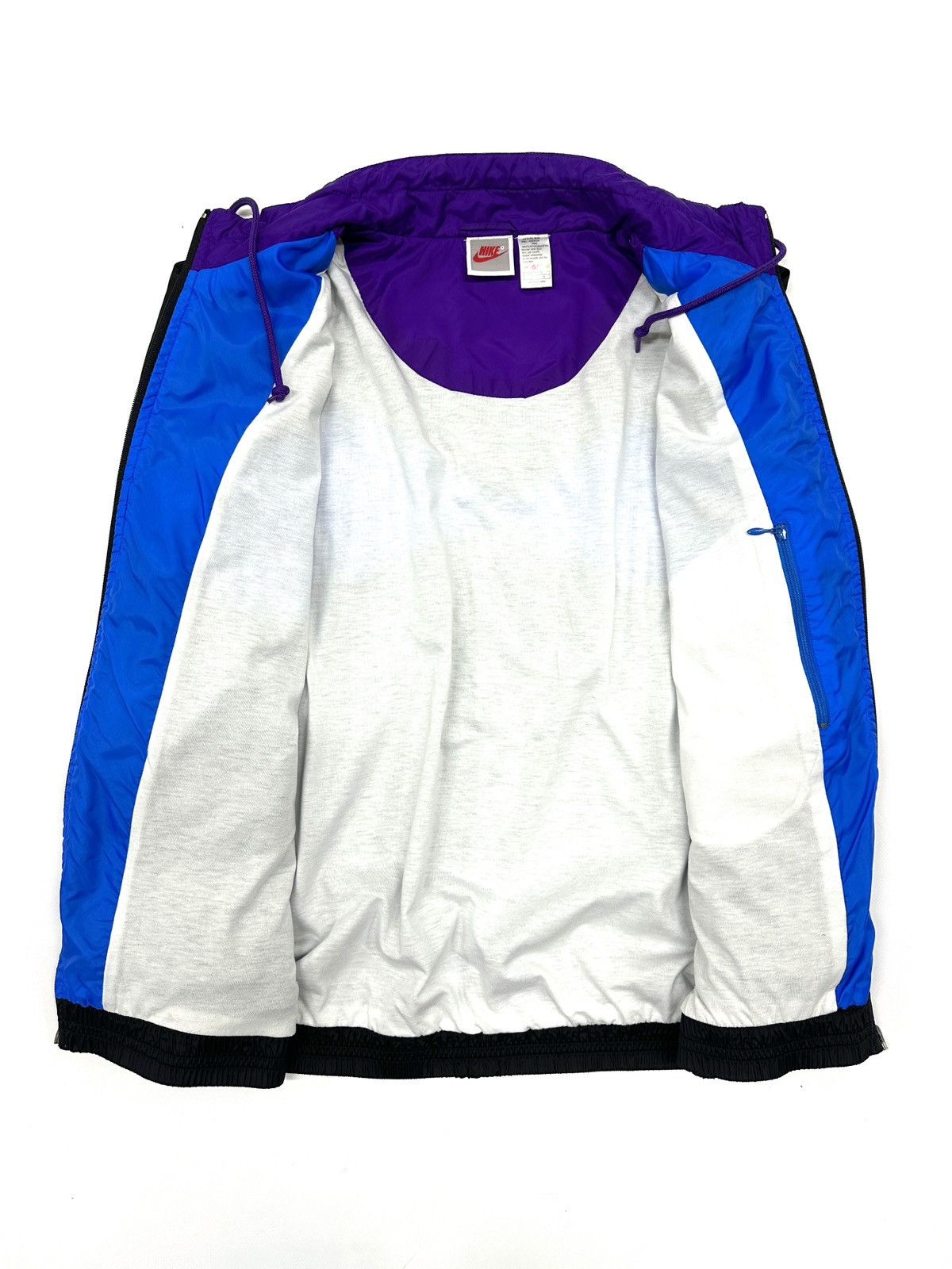 Nike Vintage 80s Nike Nylon Windbreaker Track Jacket Size US L / EU 52-54 / 3 - 4 Thumbnail