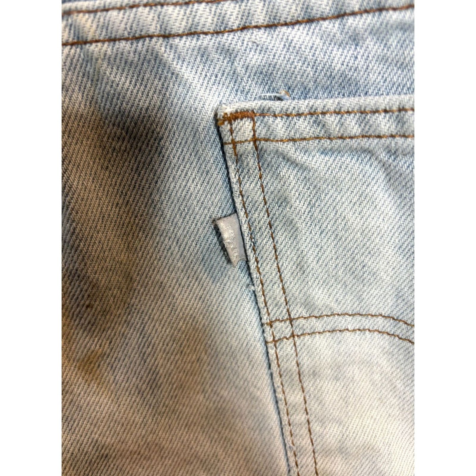 Levi's VINTAGE Levi's Silvertab 550 Jeans Men's Blue Denim 36x30 USA Made 1915 90s 7/10 Size US 36 / EU 52 - 5 Thumbnail