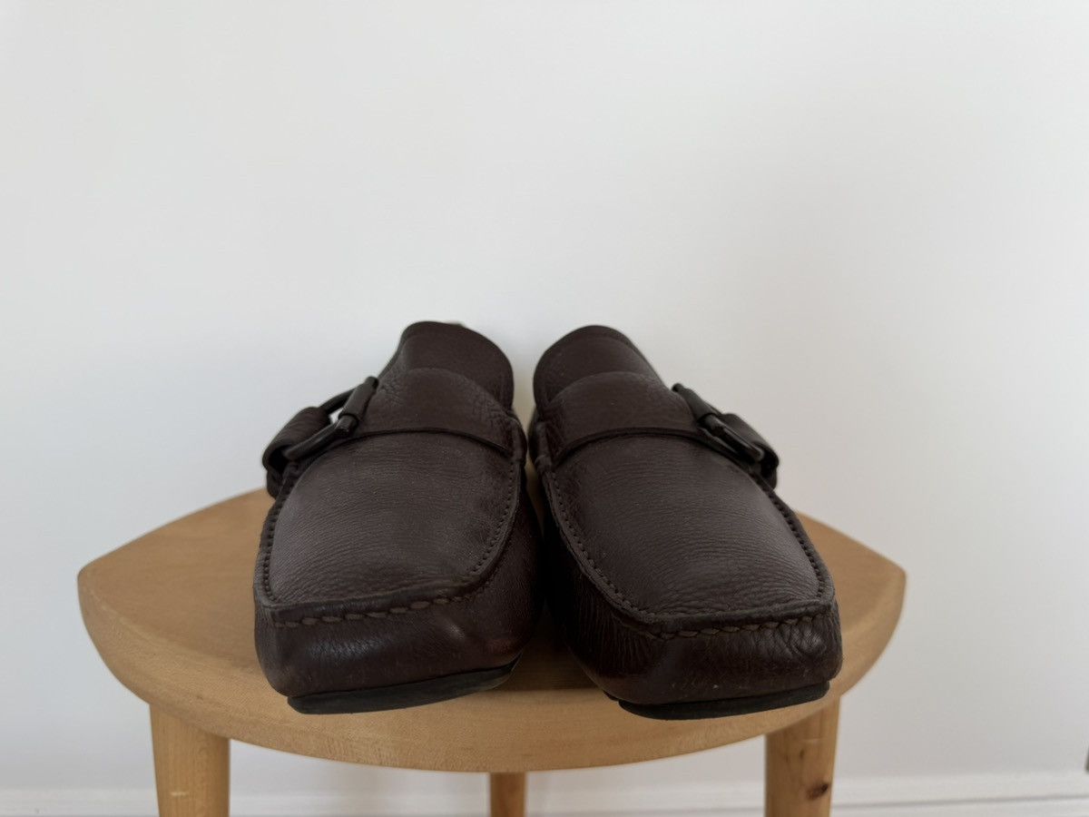 Salvatore Ferragamo Ferragamo Driver’s Loafers Size US 9.5 / EU 42-43 - 3 Thumbnail