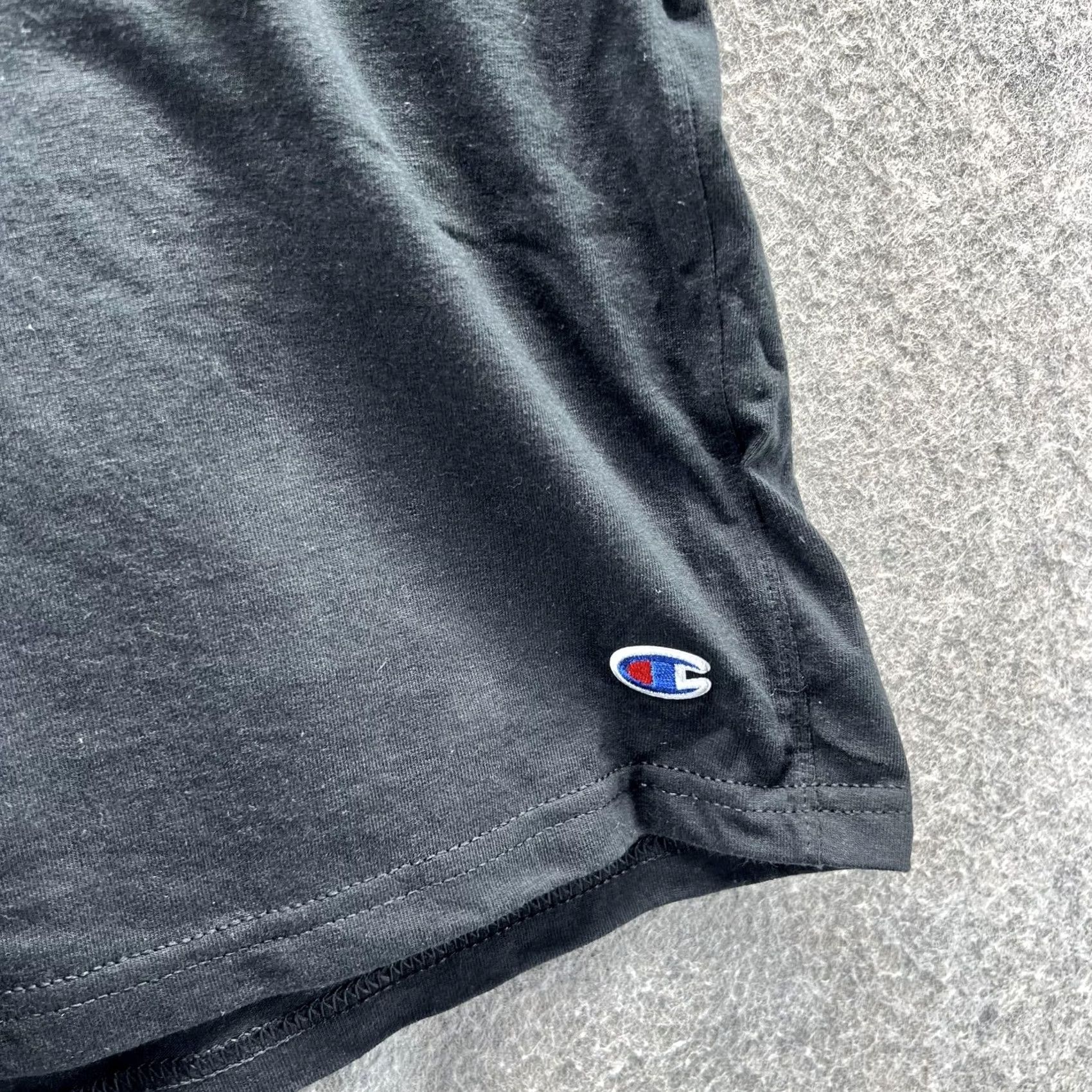 Champion Champion Jersey Shorts Mens XL Black 9 Inch Athletic Gym Drawstring Pockets Size US XL / EU 56 / 4 - 4 Thumbnail