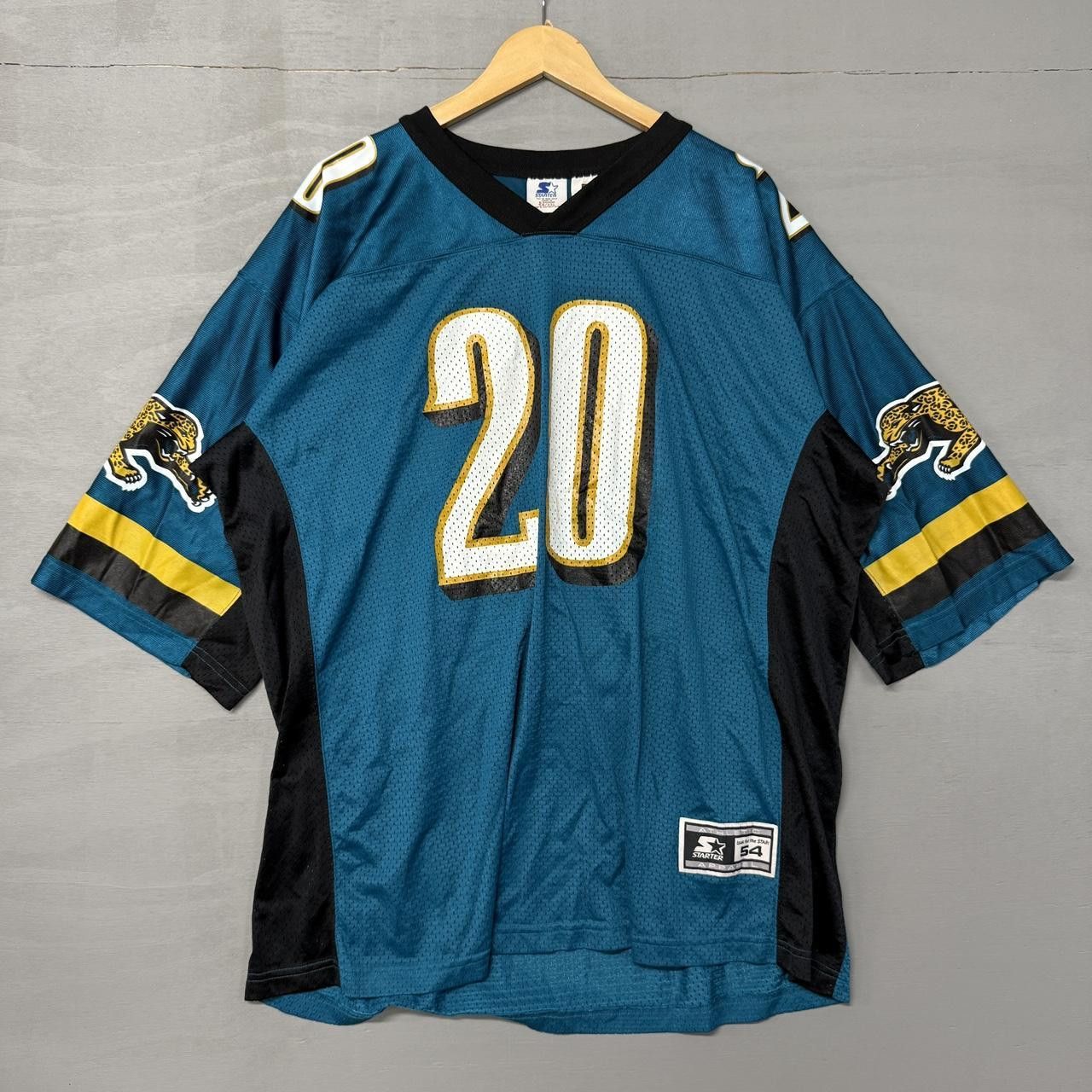 Starter Starter Jacksonville Jaguars Natrone Means Jersey XXL Size US XXL / EU 58 / 5 - 2 Thumbnail