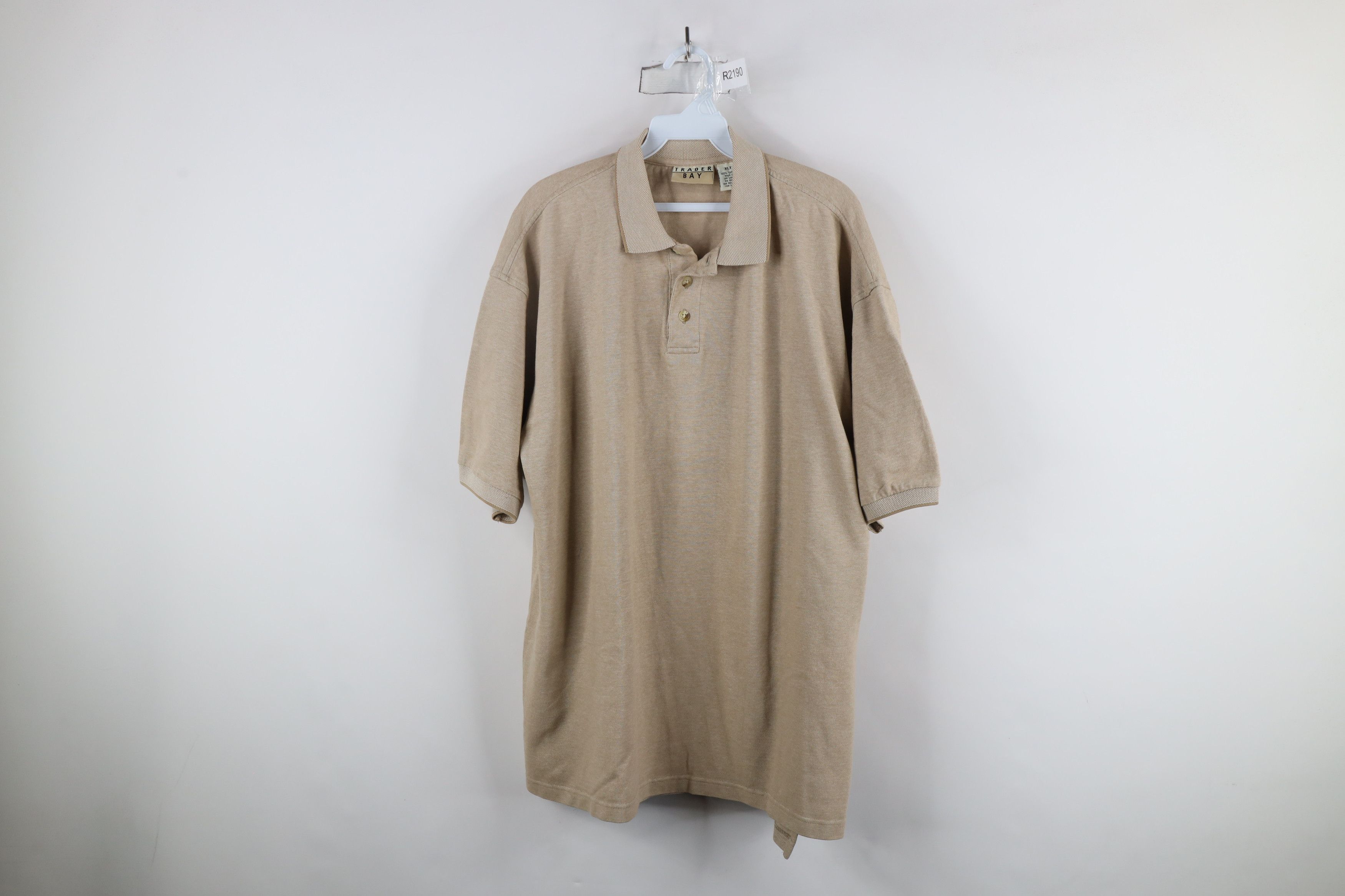 Vintage Vintage 90s Streetwear Short Sleeve Collared Polo Shirt Size US XL / EU 56 / 4 - 1 Thumbnail