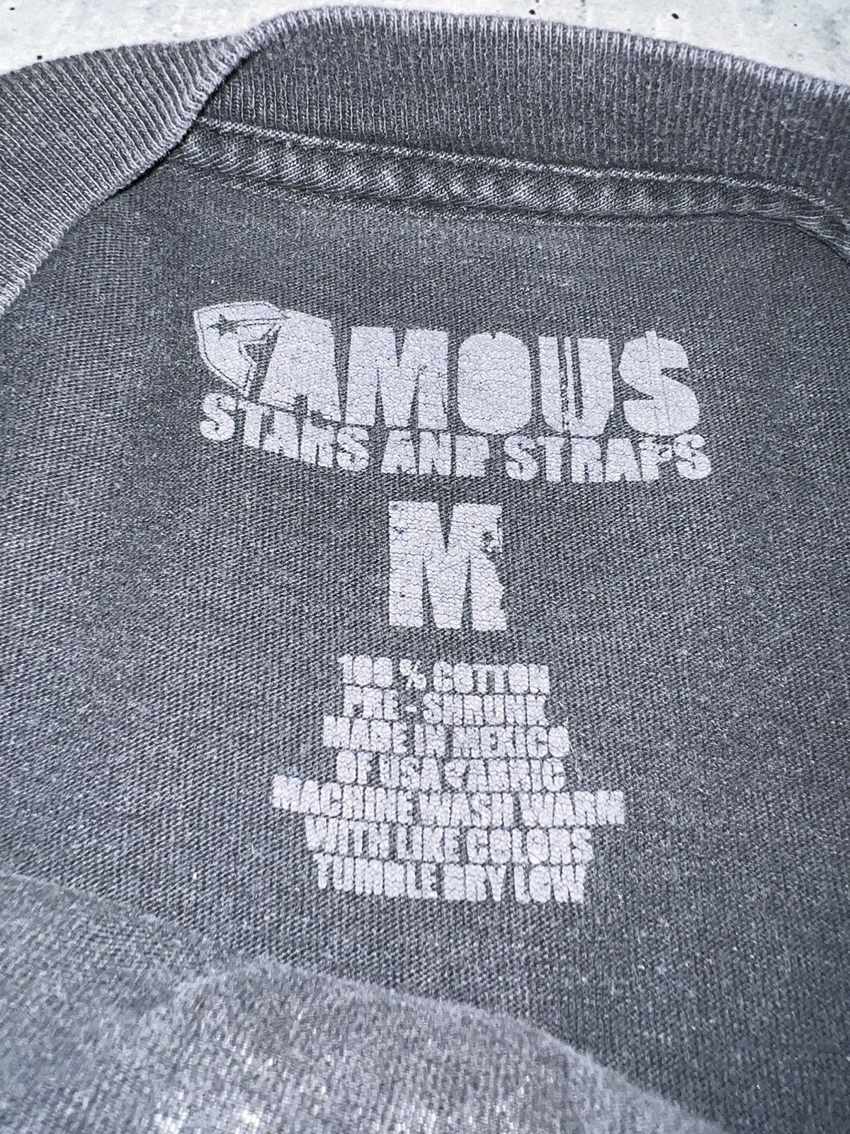 Other Vintage Y2K Faded Famous Stars & Straps Graphic Tee Size US M / EU 48-50 / 2 - 5 Thumbnail