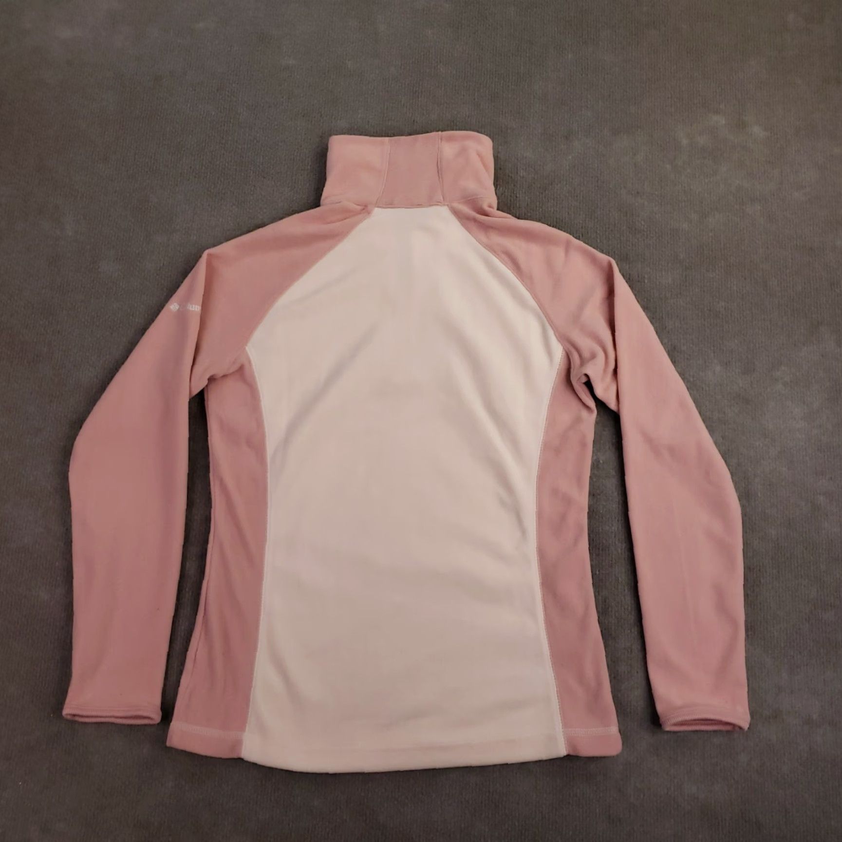 Pinko Columbia Fleece Pullover Sweater Womens Small Pink Lightweight Crew Neck Long Sleeve Size S / US 4 / IT 40 - 7 Thumbnail