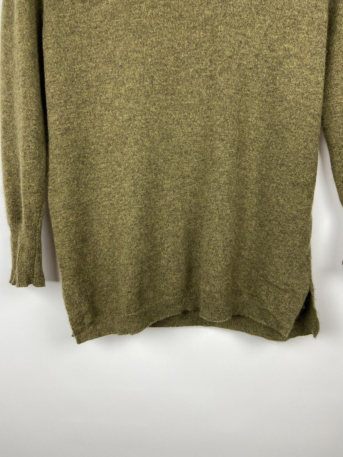 J.Crew J. Crew Pure Cashmere Sweater Size S Dark Green Luxury Brand Size S / US 4 / IT 40 - 3 Thumbnail