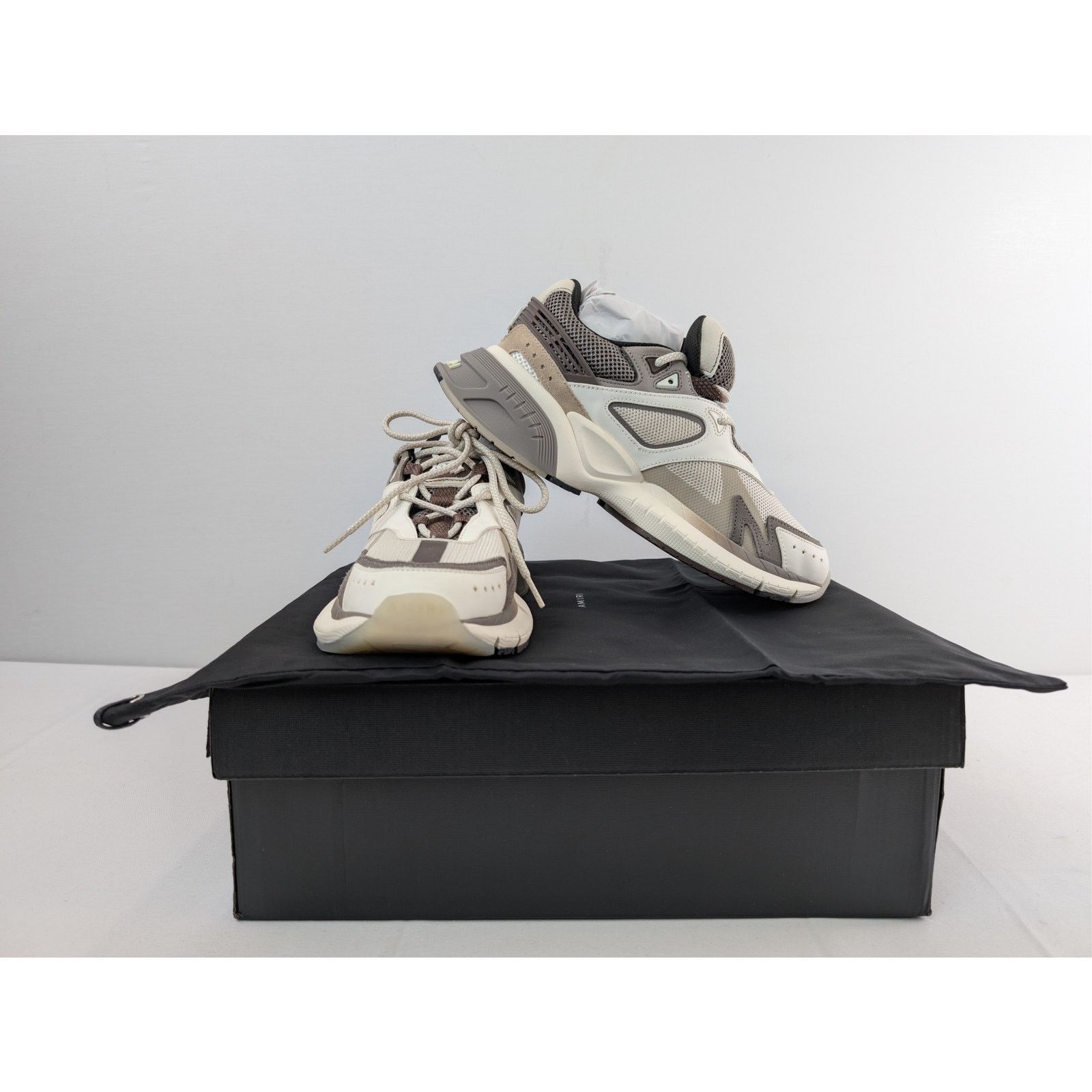 Amiri o1rshd1 Q:2 / MA Runners Sneakers in Brown Size US 11 / EU 44 - 17 Thumbnail
