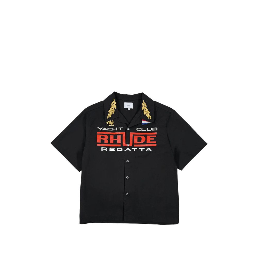 Rhude Rhude BLACK Shirts Size US M / EU 48-50 / 2 - 1 Thumbnail