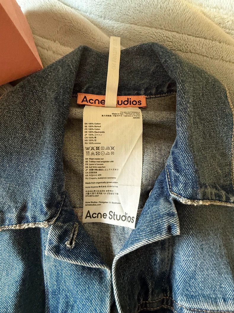 Acne Studios acne studios size:32 Blue denim coat Size XXS / US 00 / IT 34 - 2 Thumbnail