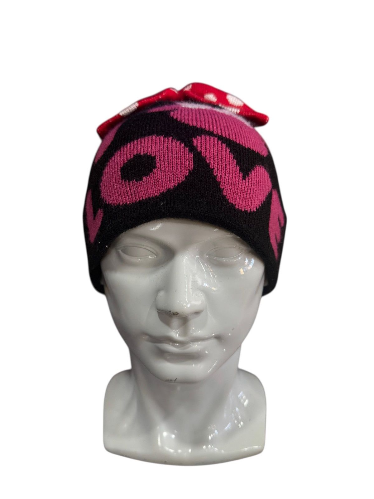 Disney VINTAGE DISNEY MINNIE BEANIE I LOVE U Size ONE SIZE - 1 Thumbnail
