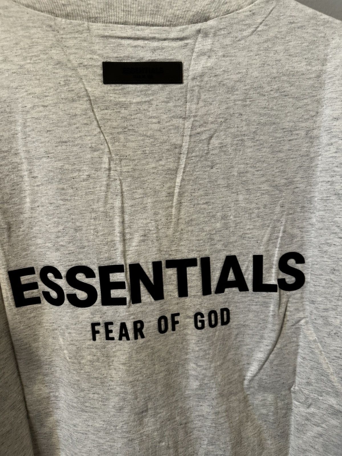 Essentials X FOG Light Oatmeal Tee Brand New