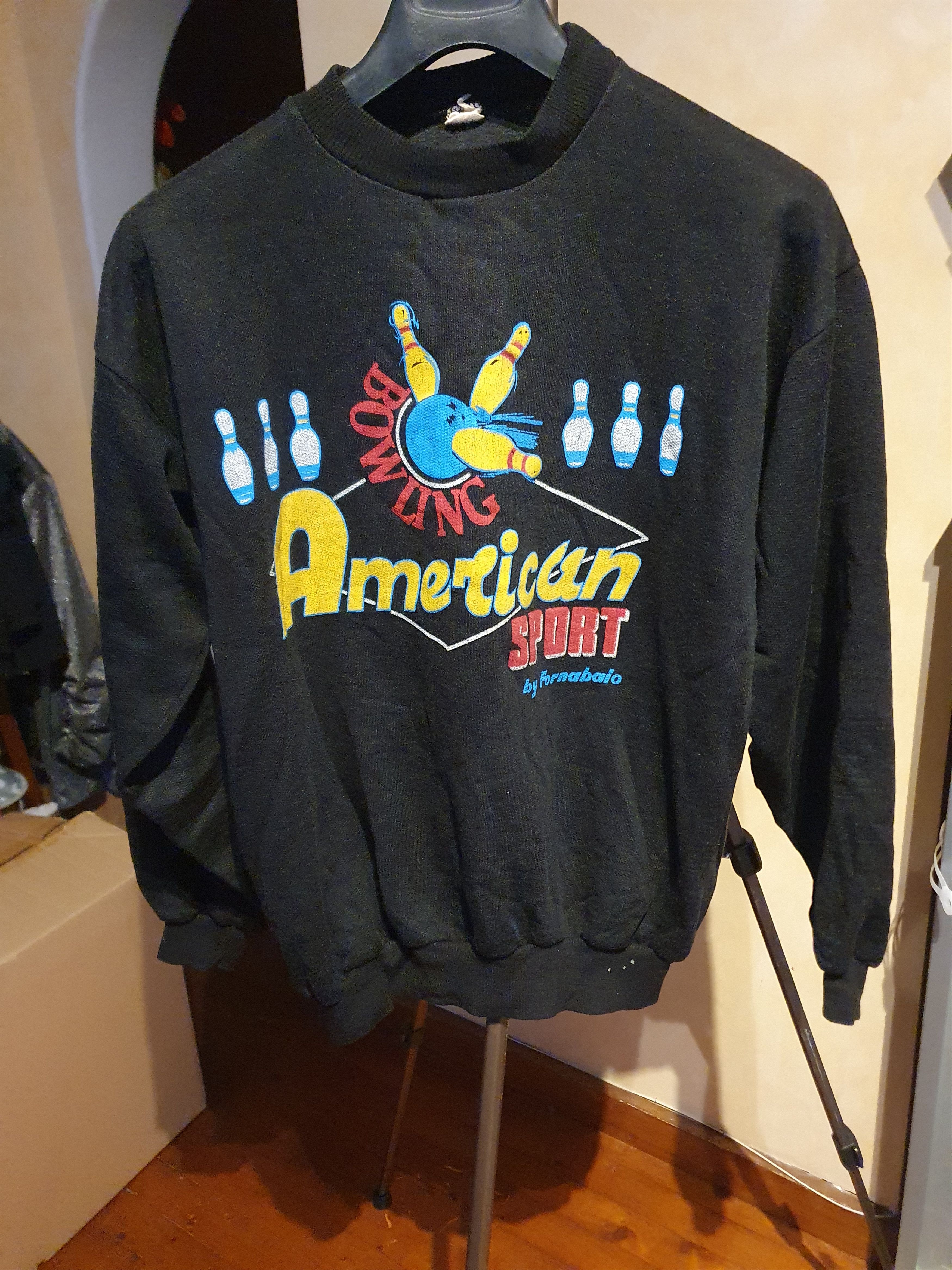 Vintage Bowling American Sport by Fornabaio Vintage Sweatshirt sz M Size US M / EU 48-50 / 2 - 1 Thumbnail
