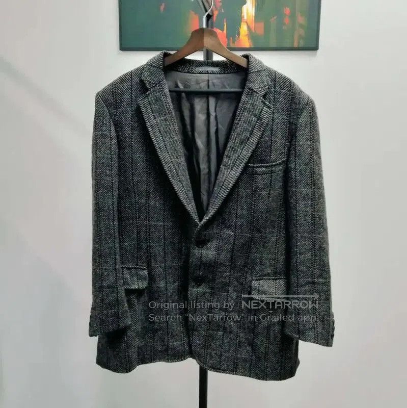 Burberry Burberry Men's Gray Wool Long Sleeve Coat. Size US L / EU 52-54 / 3 - 1 Thumbnail