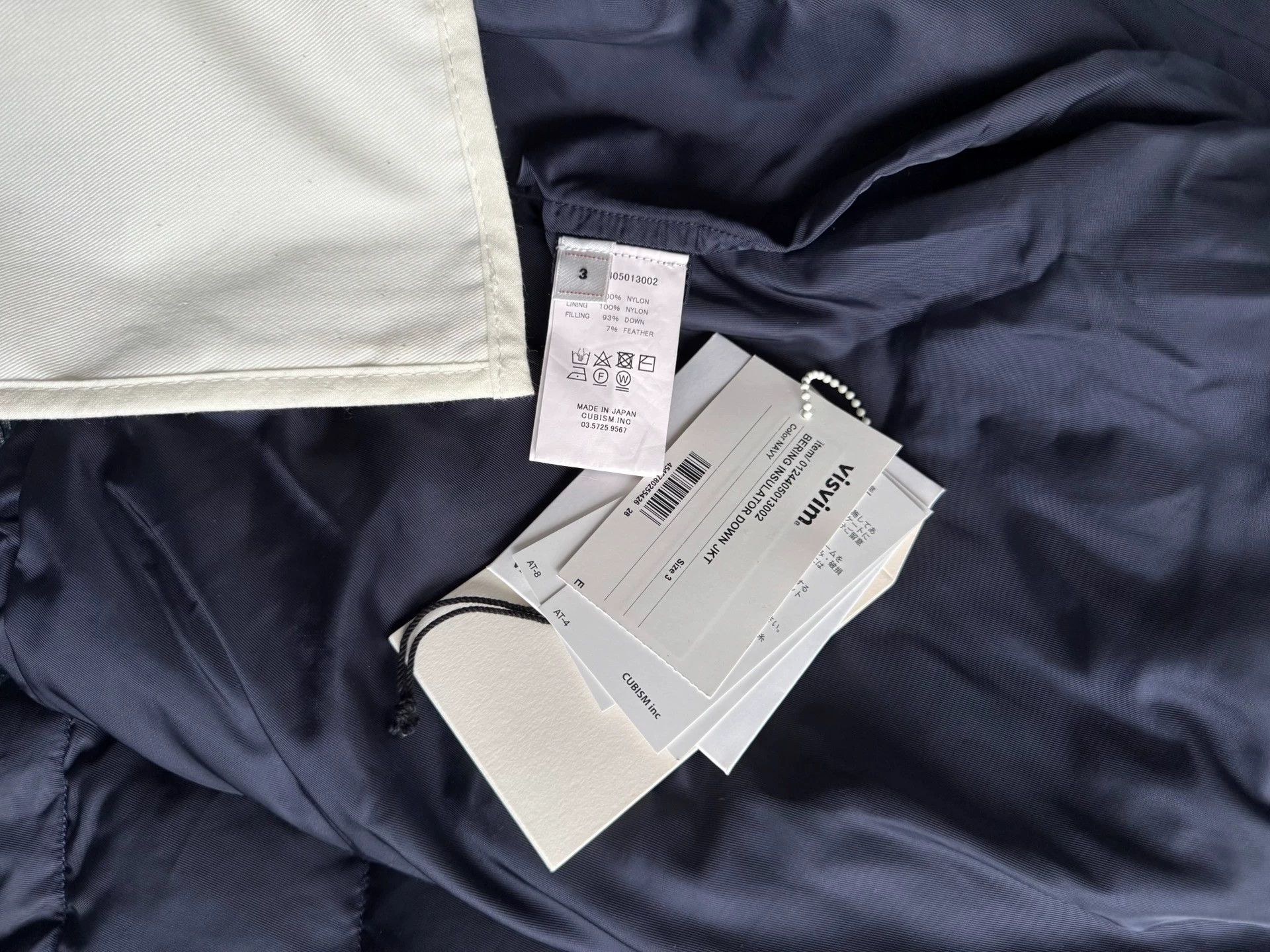 Visvim VISVIM 24AW BERING INSULATOR DOWN JKT Blue M Racing Size US L / EU 52-54 / 3 - 9 Thumbnail