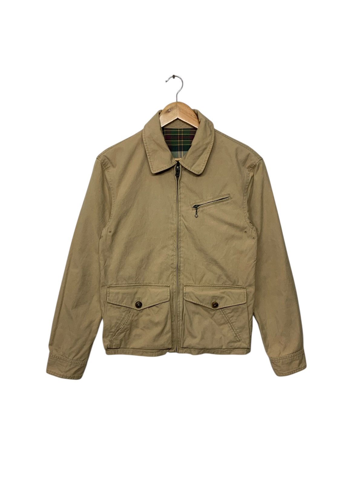 Polo Ralph Lauren Very Rare Vintage 90's Polo Ralph Lauren Riversible Jacket Size US S / EU 44-46 / 1 - 2 Thumbnail