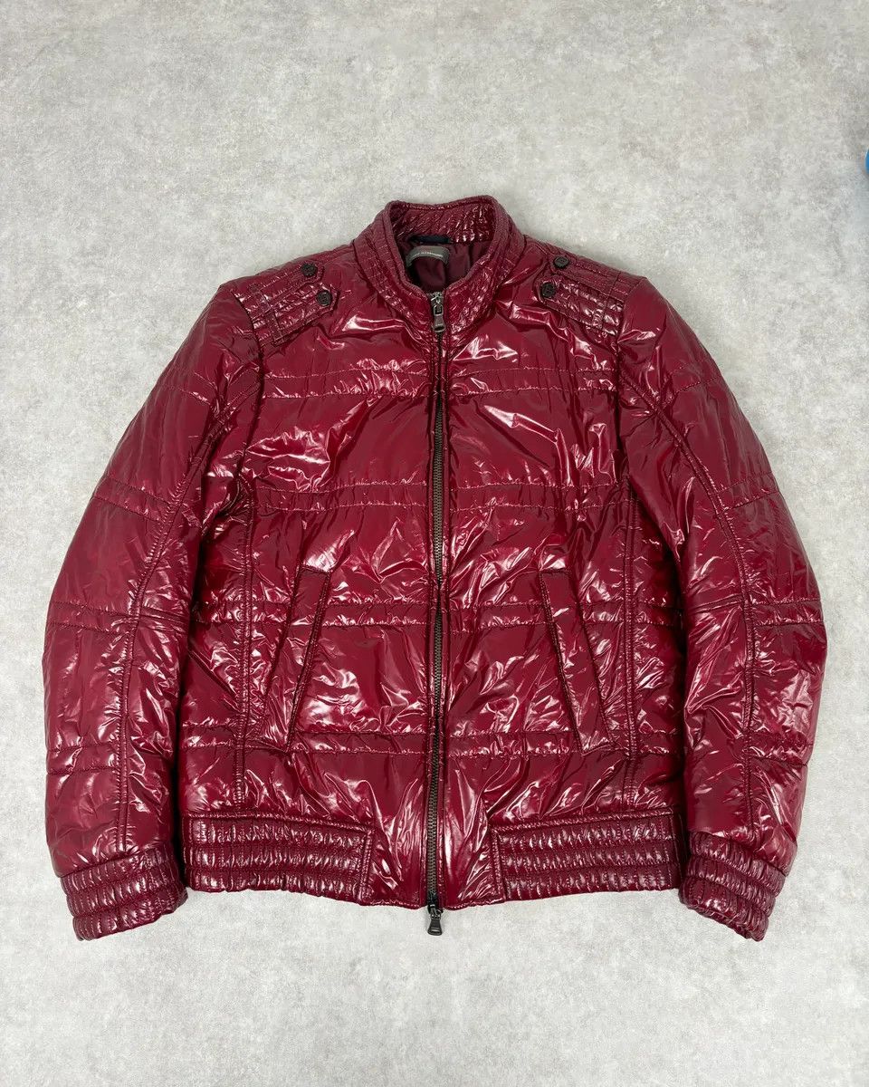 Daniele Alessandrini 2000s Daniele Alessandrini Bordeaux British Puffer Jacket Size US M / EU 48-50 / 2 - 1 Thumbnail