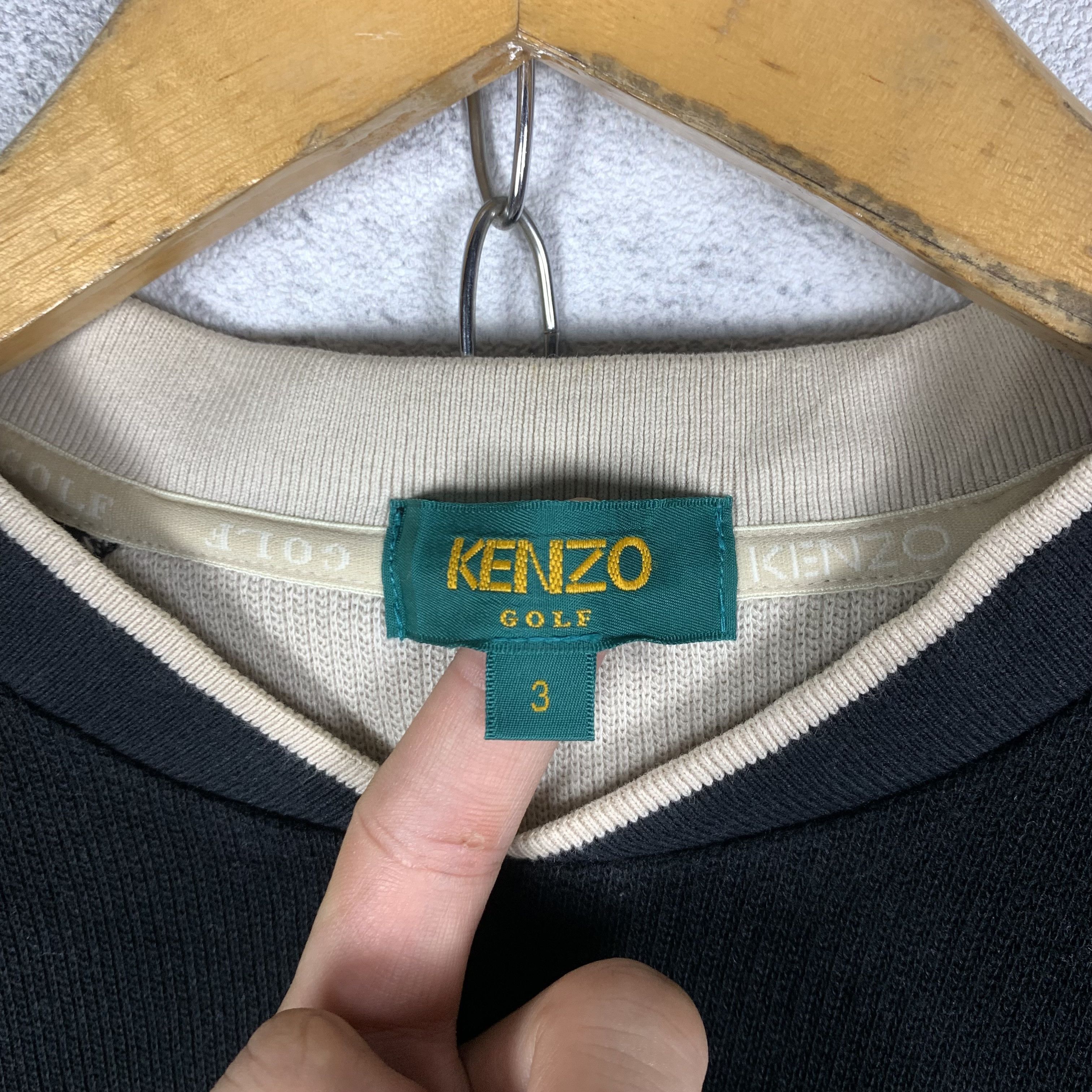 Kenzo Vintage Kenzo Golf Sweatshirt Crewneck Size US M / EU 48-50 / 2 - 5 Thumbnail