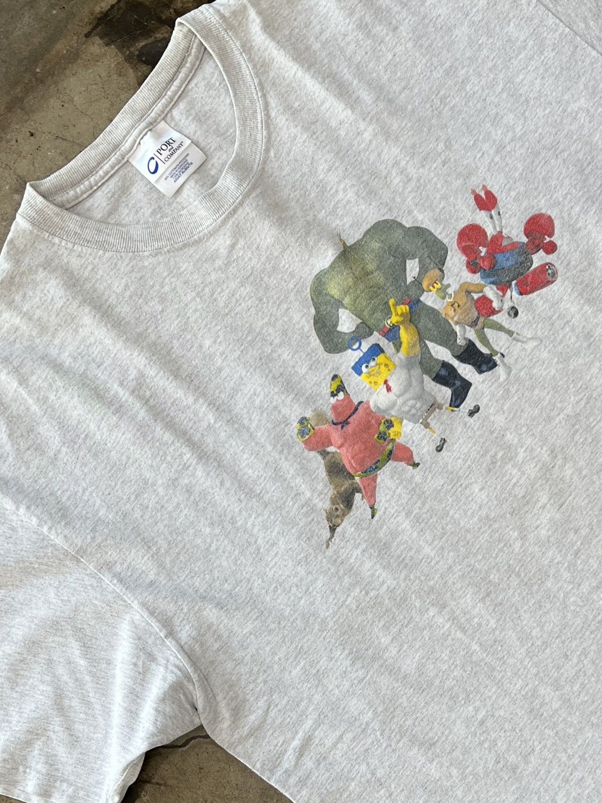 Nickelodeon SpongeBob SquarePants Sponge Out of Water Movie Promo Tee XL Size US XL / EU 56 / 4 - 1 Thumbnail