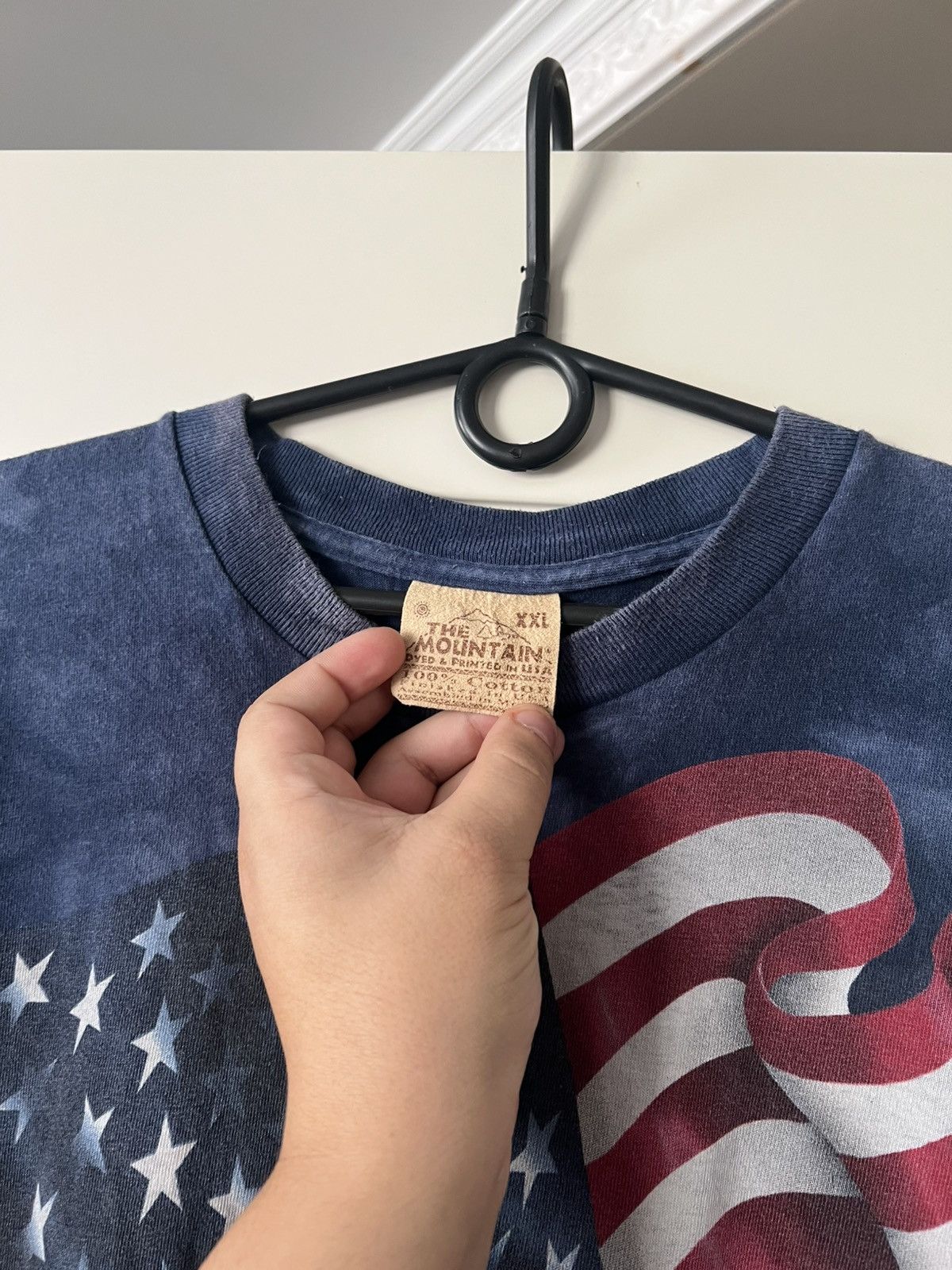 The Mountain Vintage The Mountain USA Eagle American Flag T-Shirt Size US XXL / EU 58 / 5 - 9 Thumbnail