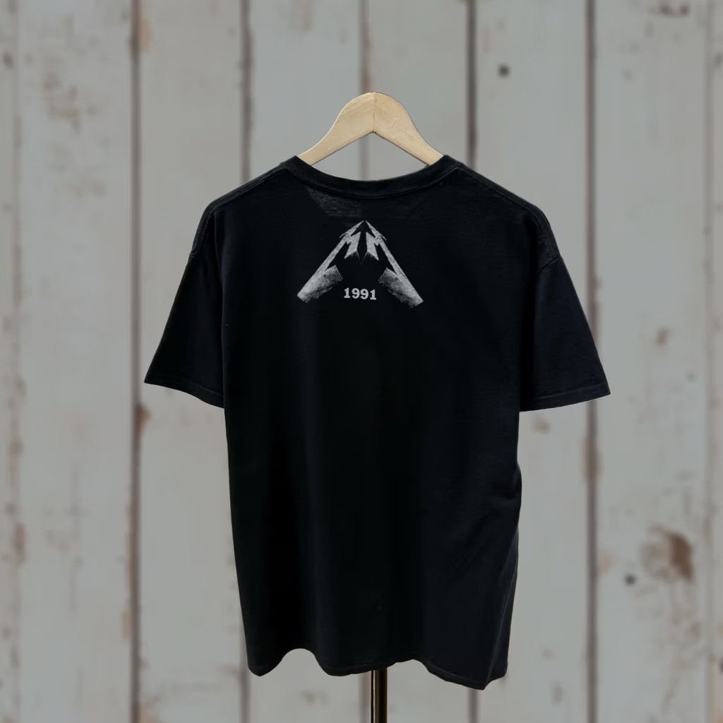 Gildan VINTAGE Metallica The Black Album Rock Bend T-Shirt Rare Size L Men Black Gildan Rock Mens T-Shirt Size US L / EU 52-54 / 3 - 1 Thumbnail