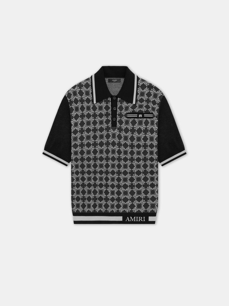 Amiri o1orln1125 MA Quad Polo Shirt in Multicolor Size US L / EU 52-54 / 3 - 1 Thumbnail