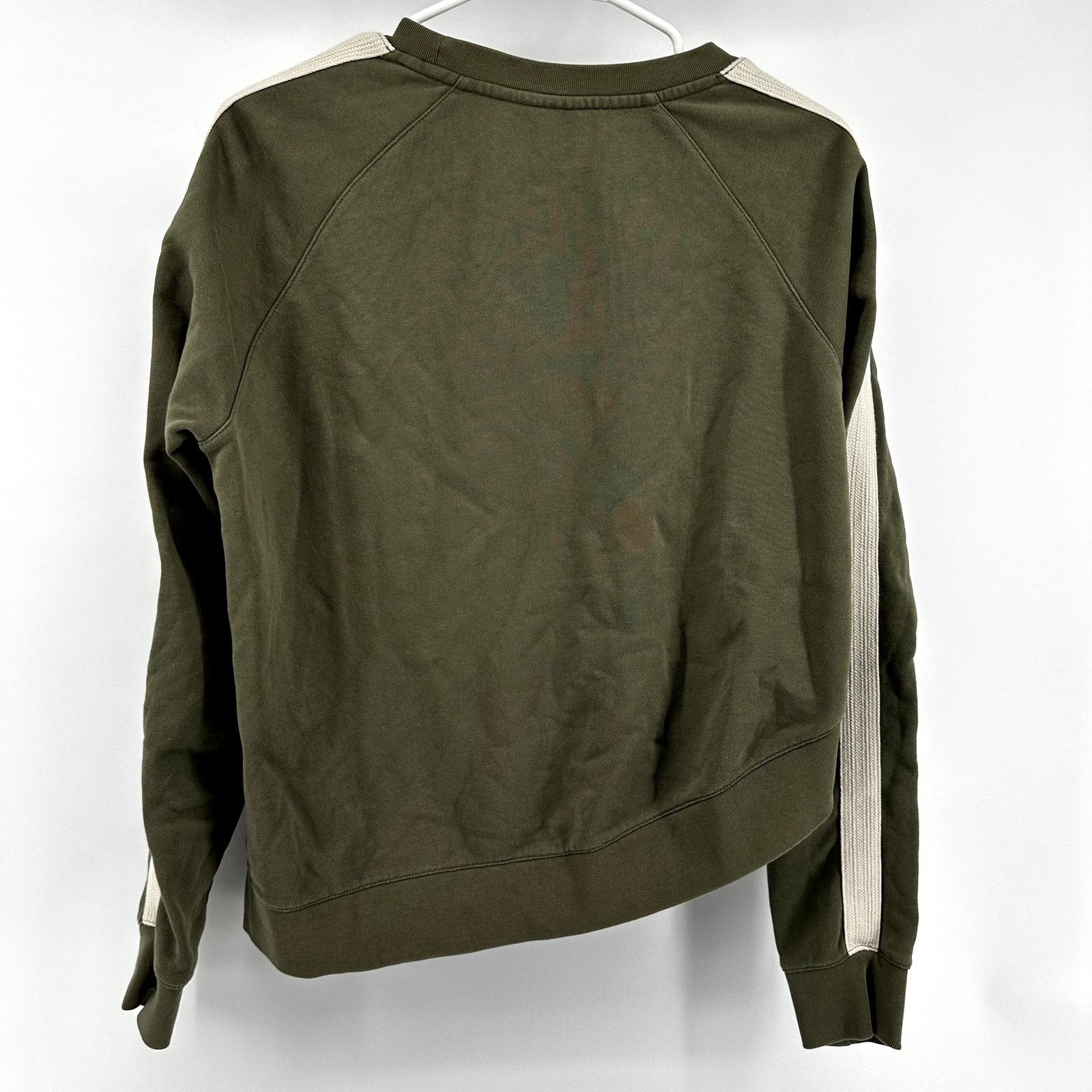 The Upside The Upside Asymmetrical Pullover Sweatshirt Raglan Olive 8 Size M / US 6-8 / IT 42-44 - 5 Thumbnail