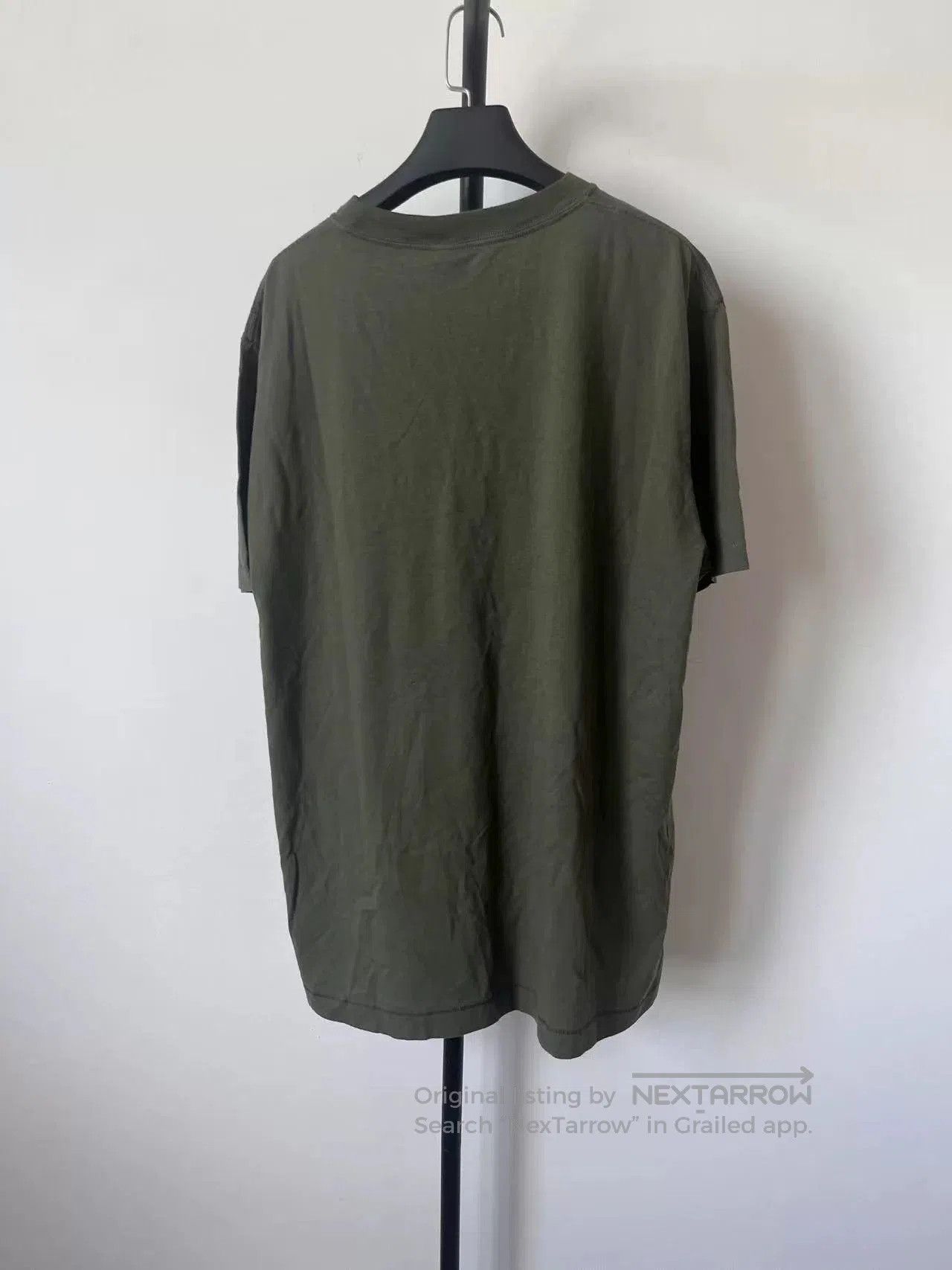 Dior DIOR Men's Solid Logo Crewneck Short-Sleeve T-Shirt. Size US XL / EU 56 / 4 - 2 Thumbnail