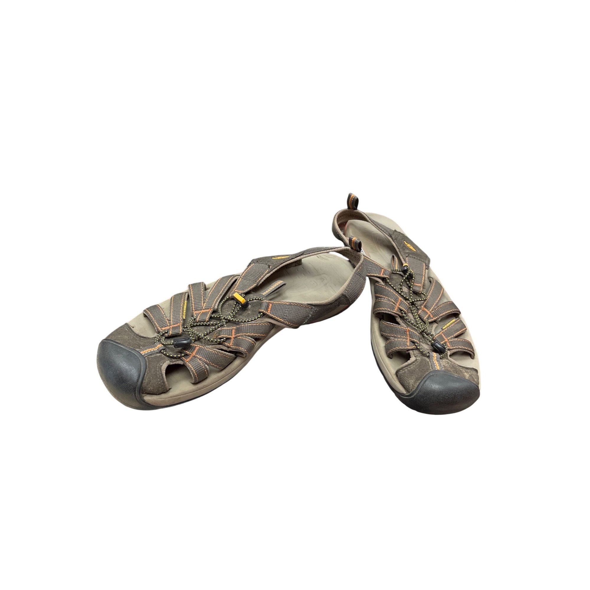 KEEN Keen mens brown leather waterproof hiking water sandals shoe Size US 13 / EU 46 - 2 Thumbnail