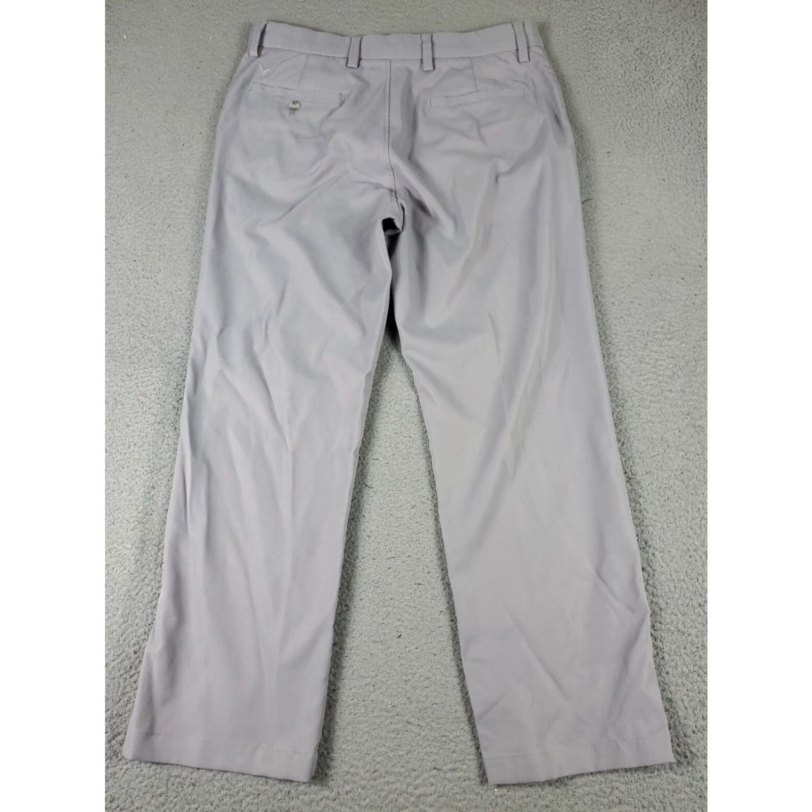 Callaway Callaway Gray Chino Pants Mens 34x30 Flat Front Casual Trousers Size US 34 / EU 50 - 6 Thumbnail