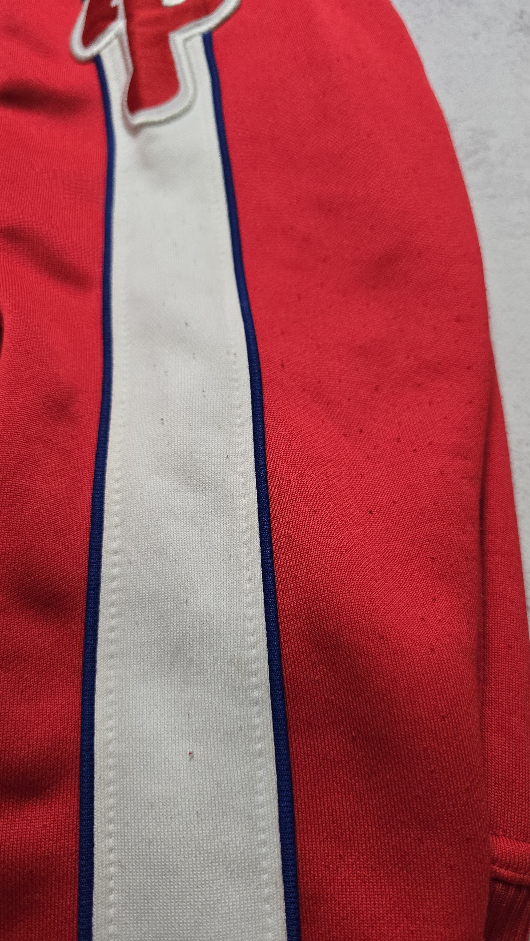 Majestic VTG Philadelphia Phillies MLB baseball Full-Zip Track Jacket Size US S / EU 44-46 / 1 - 8 Thumbnail