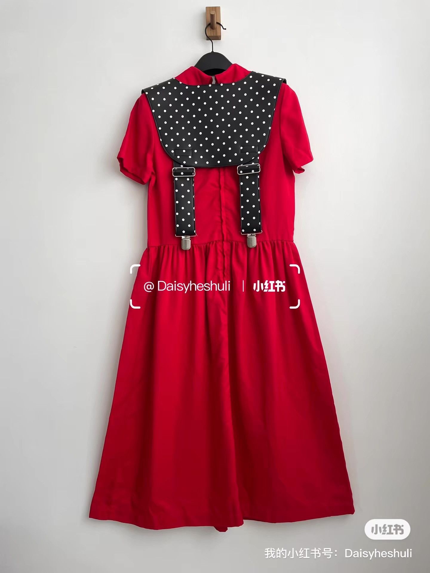 Comme des Garcons Comme des Garçons CDG Girl Red Dress Ｑ24 Size XS / US 0-2 / IT 36-38 - 7 Thumbnail