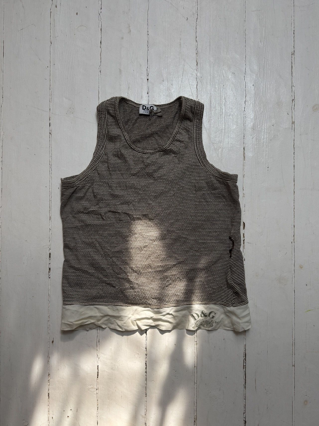 Dolce & Gabbana VINTAGE DOLCE&GABBANA 2000s TANK TOP Size M / US 6-8 / IT 42-44 - 4 Thumbnail