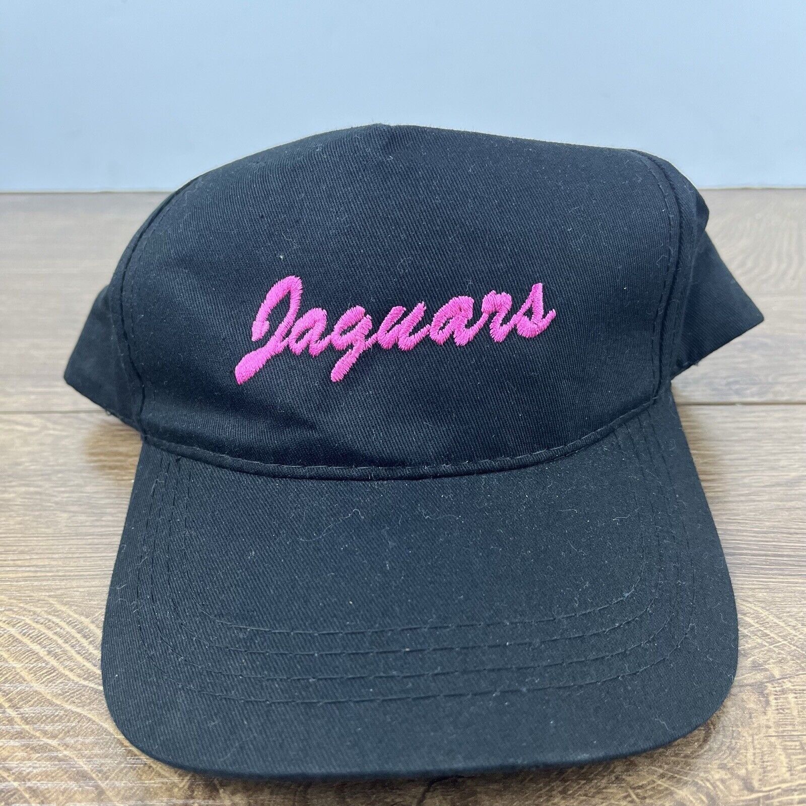 Other Jaguars Hat Jaguar Snapback Hat Black Hat Adjustable Black A Size ONE SIZE - 3 Thumbnail