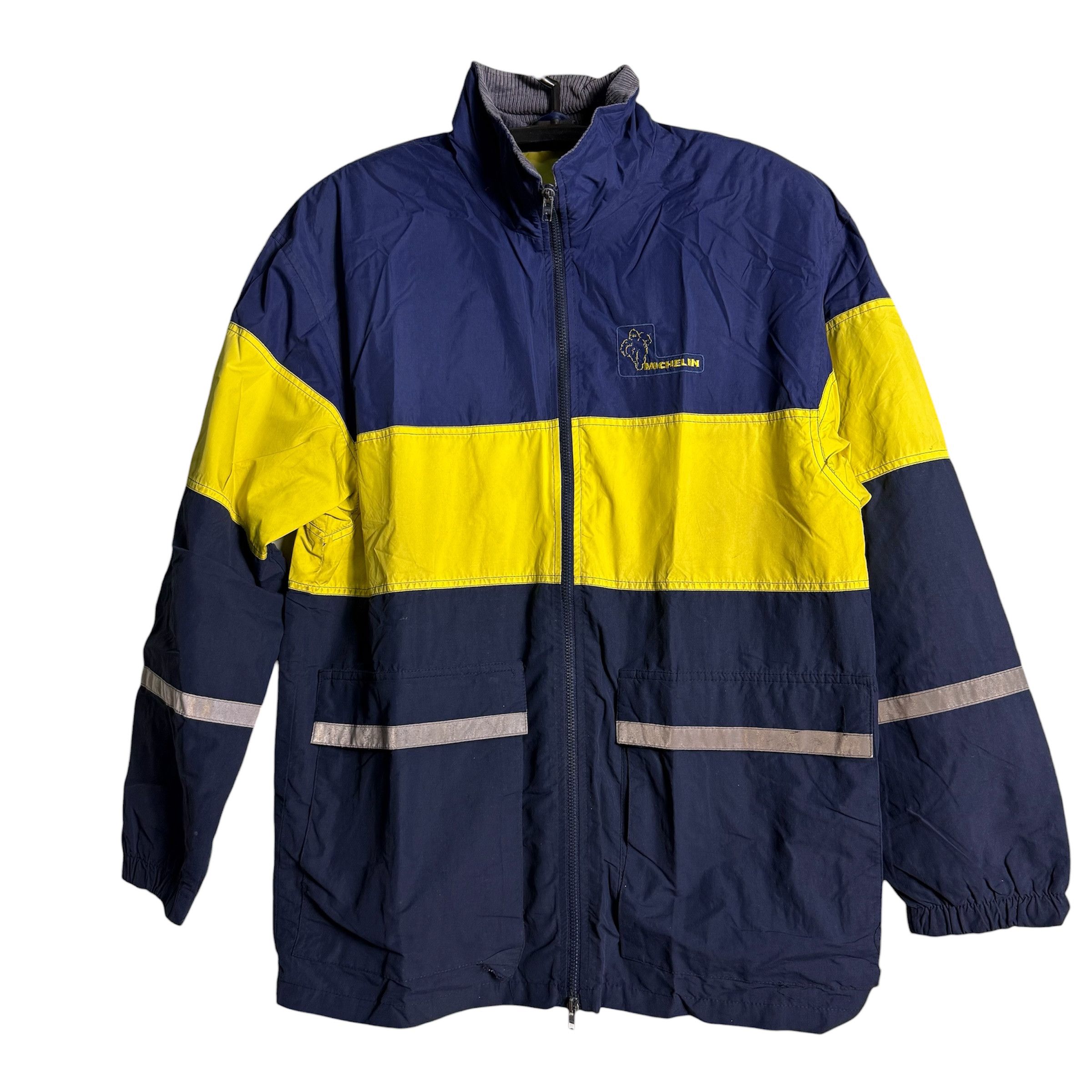 Gear for Sports 🔥RARE🔥Vintage Michelin Racing Spellout Full-Zip Jacket Size US M / EU 48-50 / 2 - 2 Thumbnail