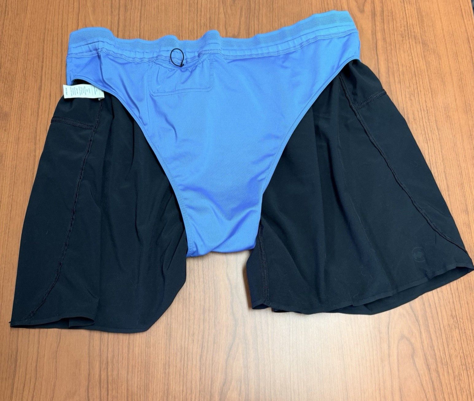 Other Janji AFO 5” Running Shorts Men’s XL Black Blue Lined Trail Size US 34 / EU 50 - 12 Thumbnail