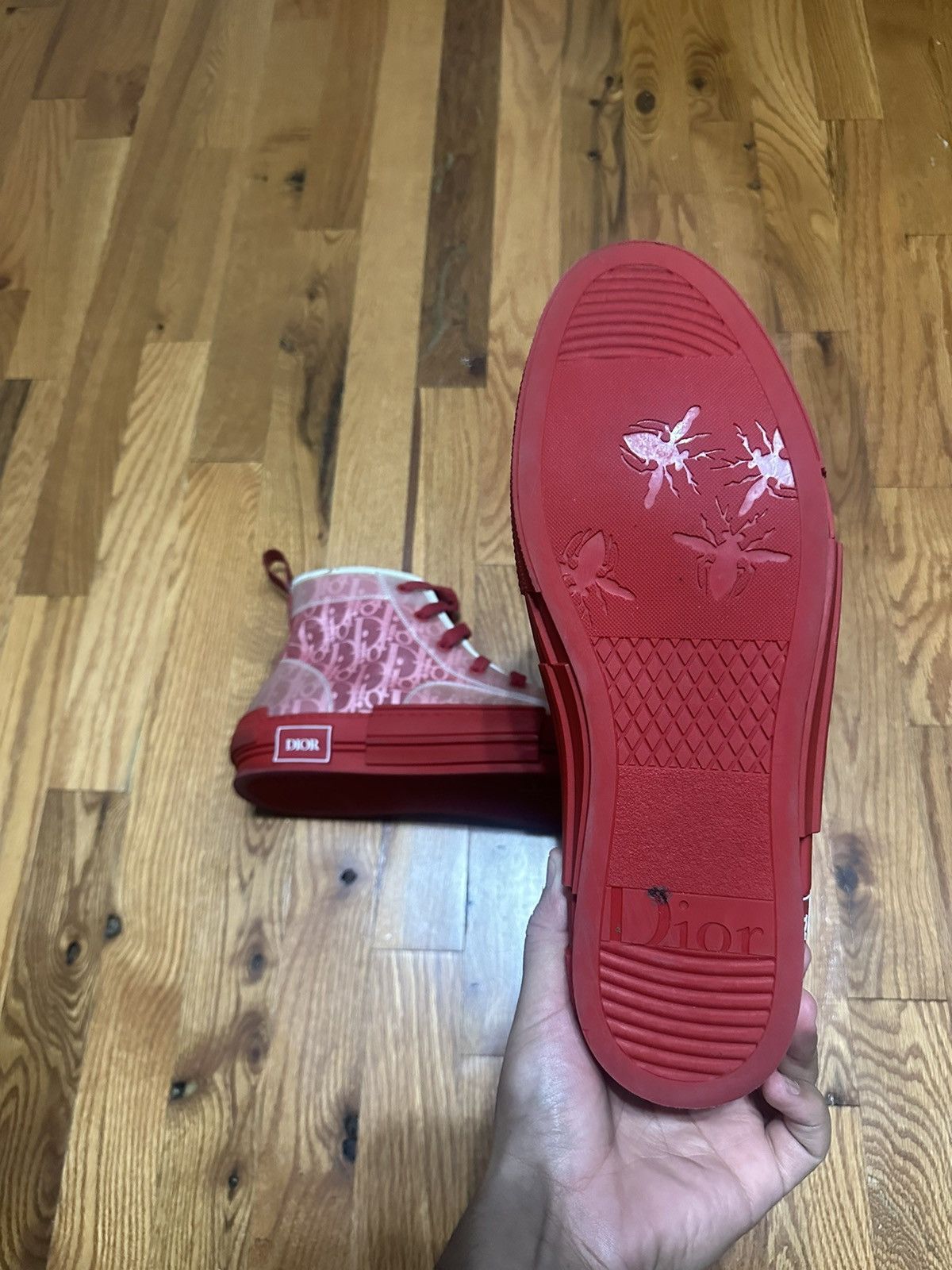 Dior B23 High Top Red