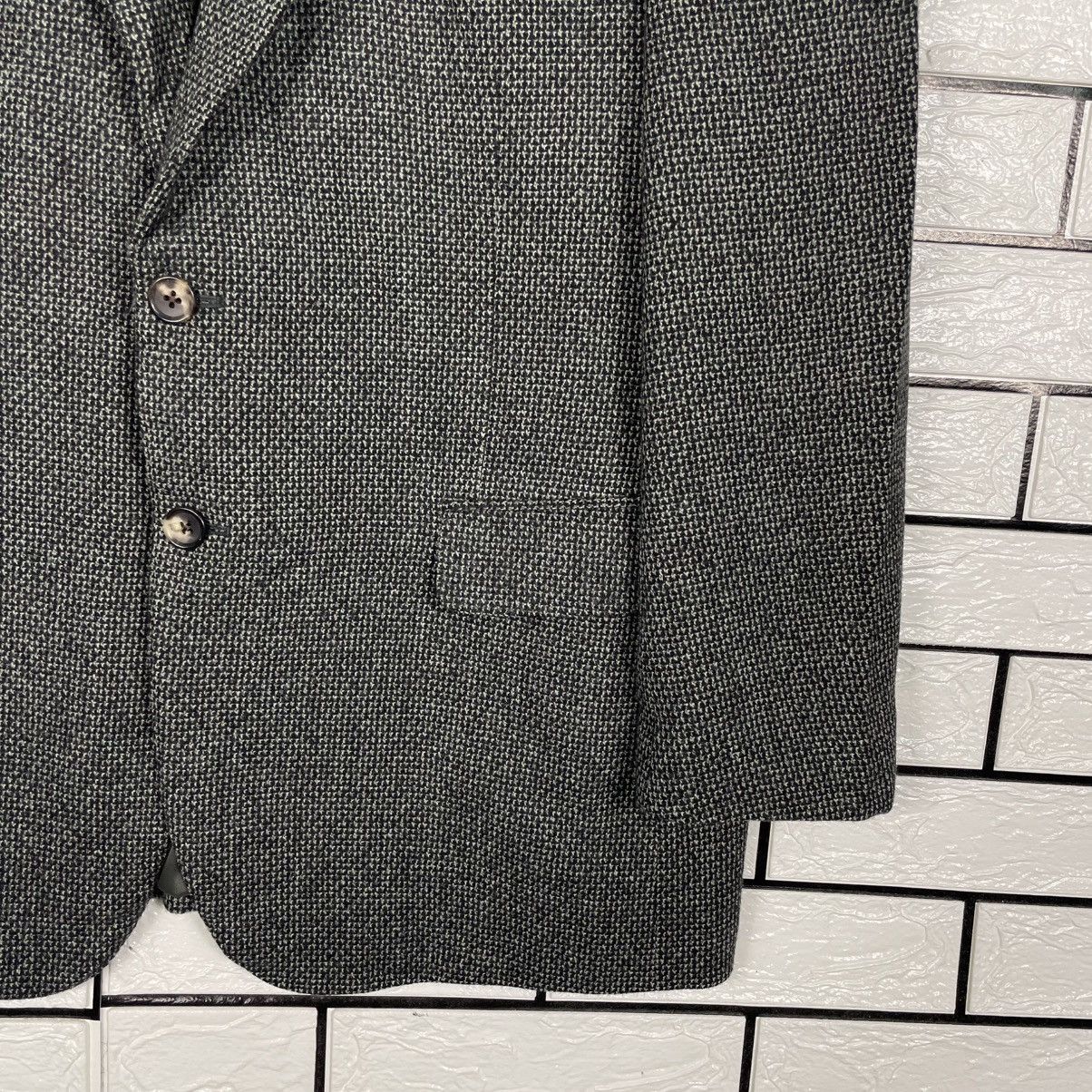 Aquascutum Aquascutum London Houndstooth Wool Blazer Size US M / EU 48-50 / 2 - 4 Thumbnail