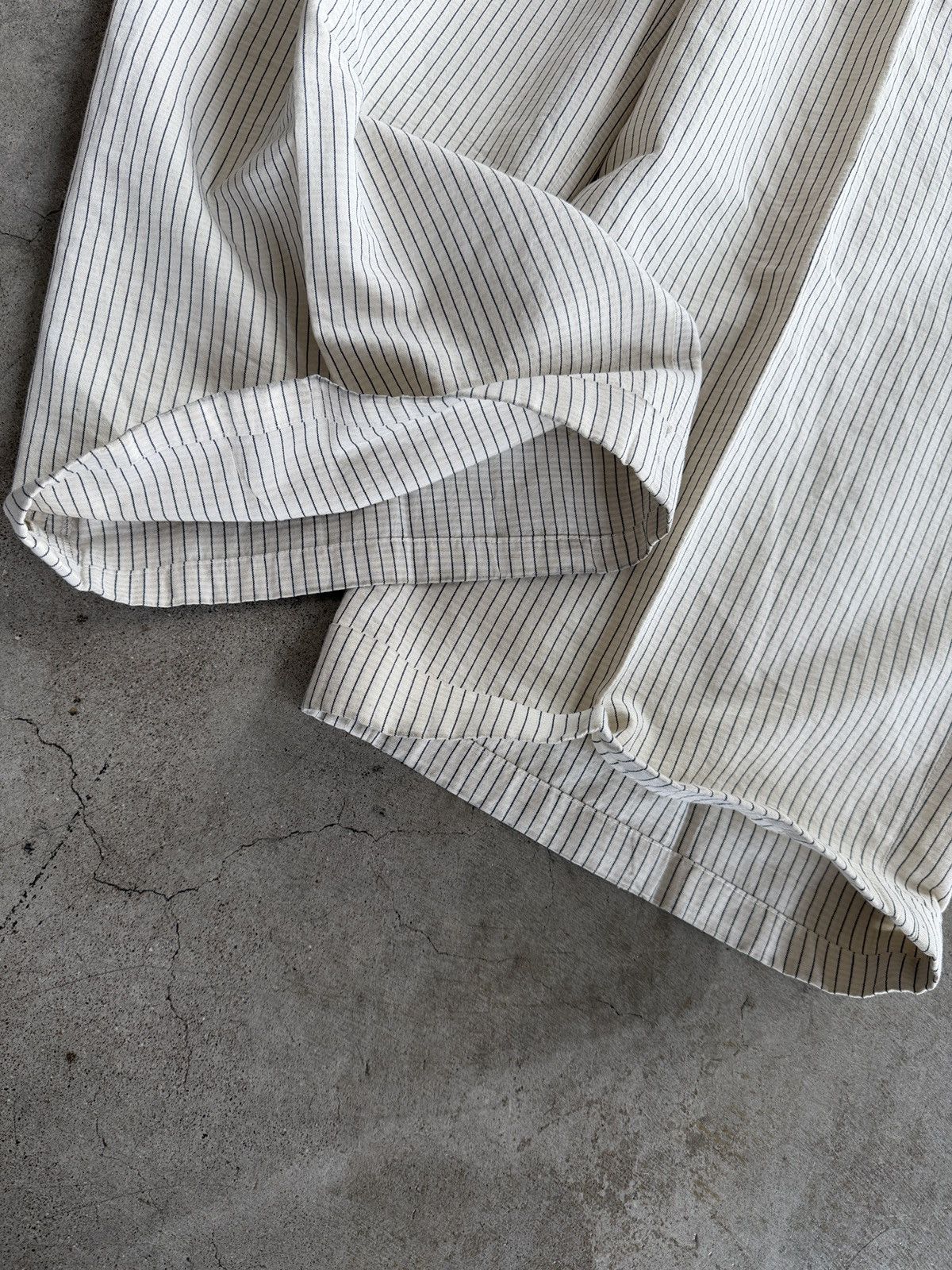 Eckhaus Latta Eckhaus Latta Pinstripe Trousers Size US 31 - 5 Thumbnail