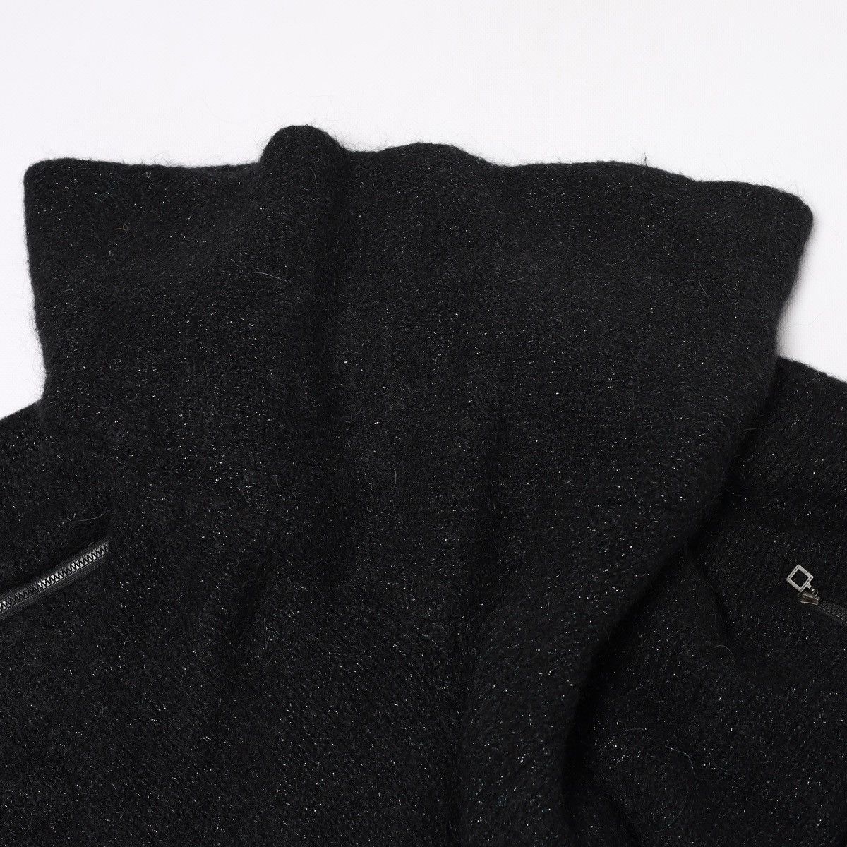 Sarah Pacini Sarah Pacini Poncho Cape Oversize Acrylic Nylon Mohair Visco Size ONE SIZE - 9 Thumbnail