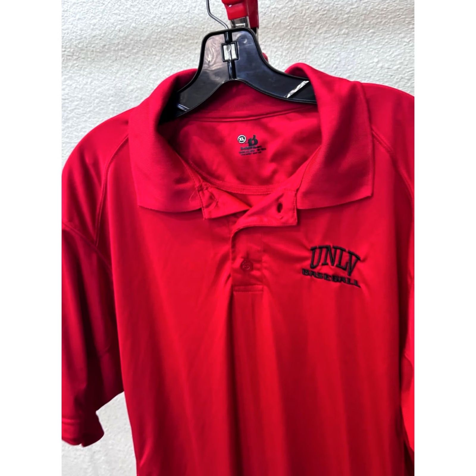Vintage Badger UNLV Baseball POLO SHIRT Embroidered XL Men Size US XL / EU 56 / 4 - 2 Thumbnail
