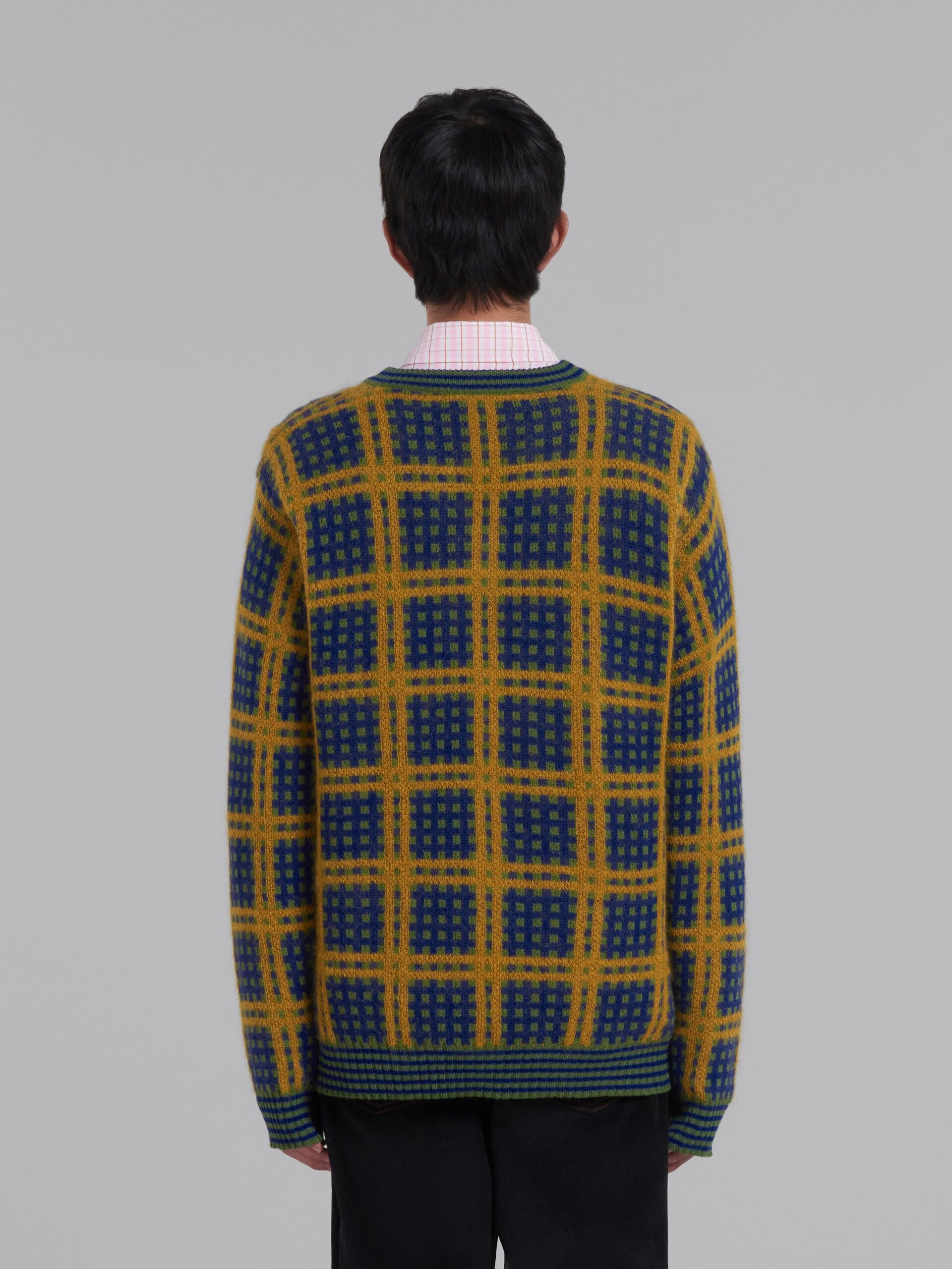 Marni o1w1db10824 V-neck Sweater in Multicolor Size US M / EU 48-50 / 2 - 3 Thumbnail