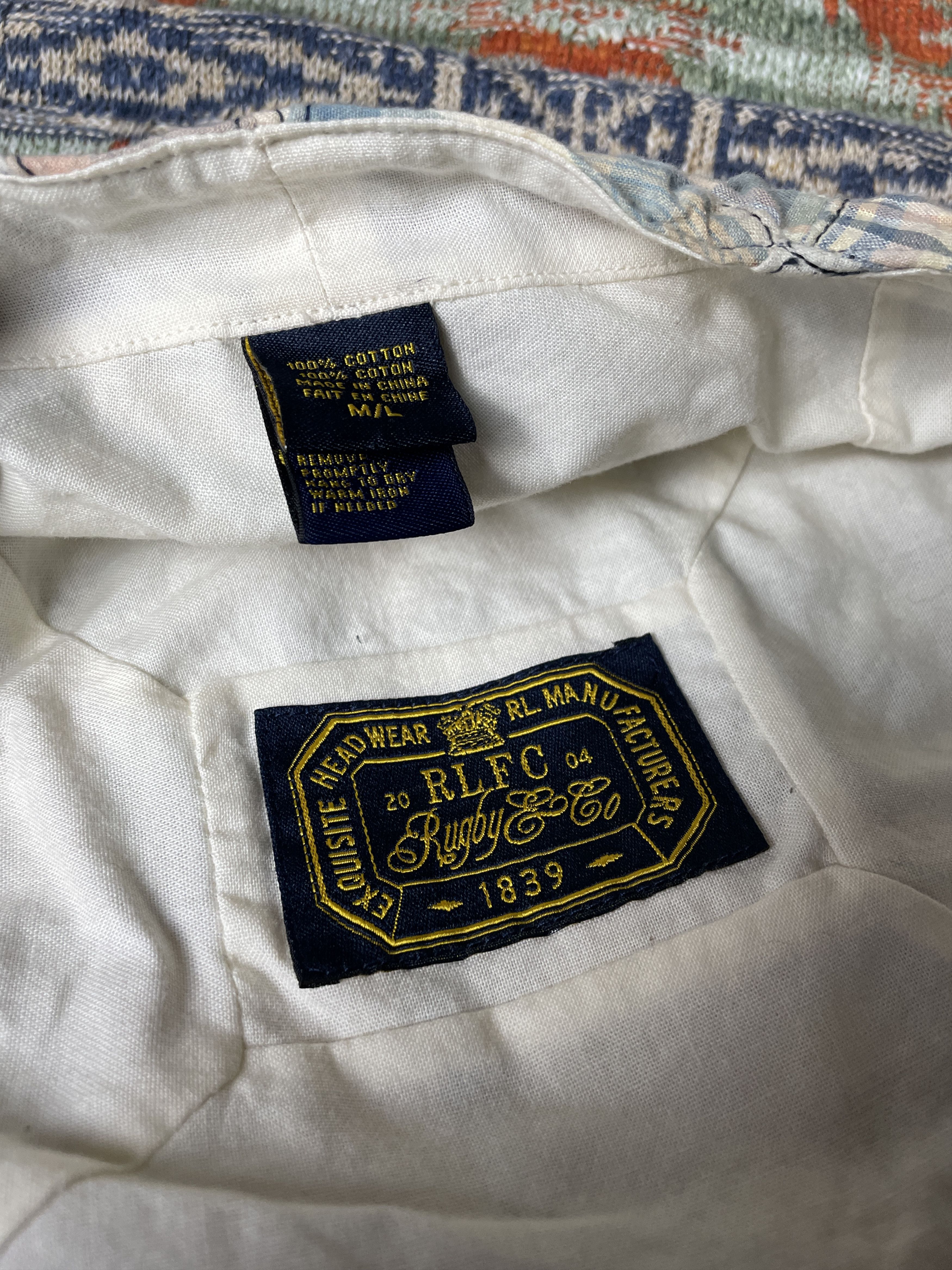 Ralph Lauren × Rugby Ralph Lauren Ralph Lauren rugby ducktail cap newsboy cap octagonal hat Size ONE SIZE - 6 Thumbnail