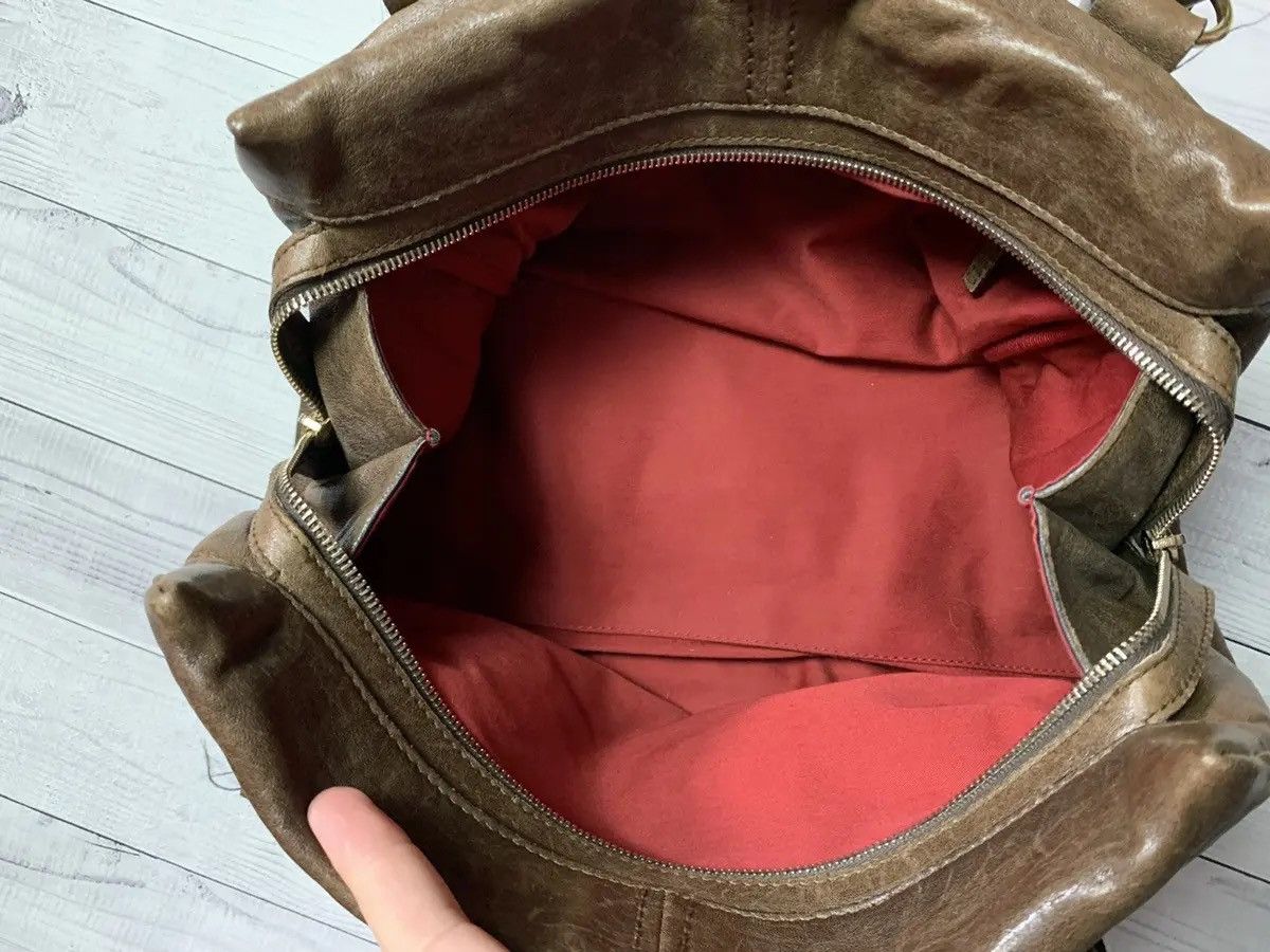Alexander McQueen Alexander McQueen Vintage Leather Bag brown multi zip Size ONE SIZE - 8 Thumbnail