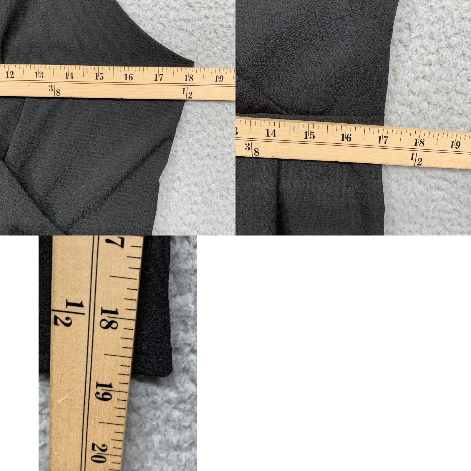 Vintage **Black Elastic Waist Women Romper Size L (Runs Small)** User: Women Black Elastic Waist Romper Size L (Runs Small) Size 36" / US 14 / IT 50 - 8 Thumbnail