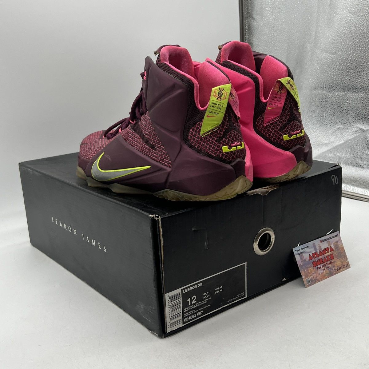 Nike Lebron 12 double helix Size US 12 / EU 45 - 4 Thumbnail