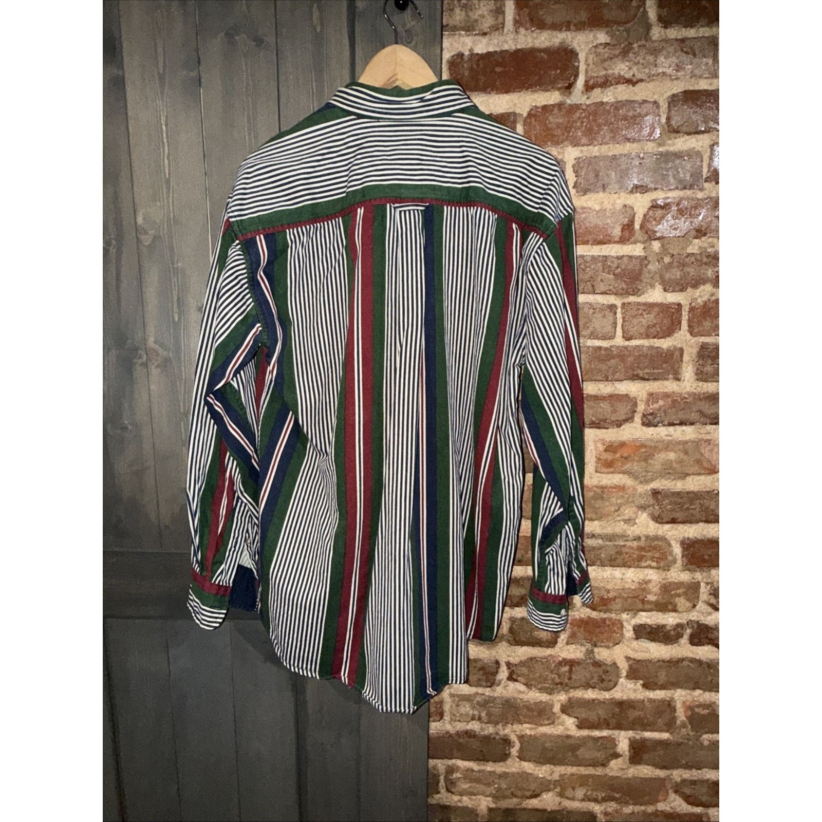 Ivy Crew Vintage Classic Navy/Green/Maroon Striped 💯cotton L Preppy Size US L / EU 52-54 / 3 - 5 Thumbnail