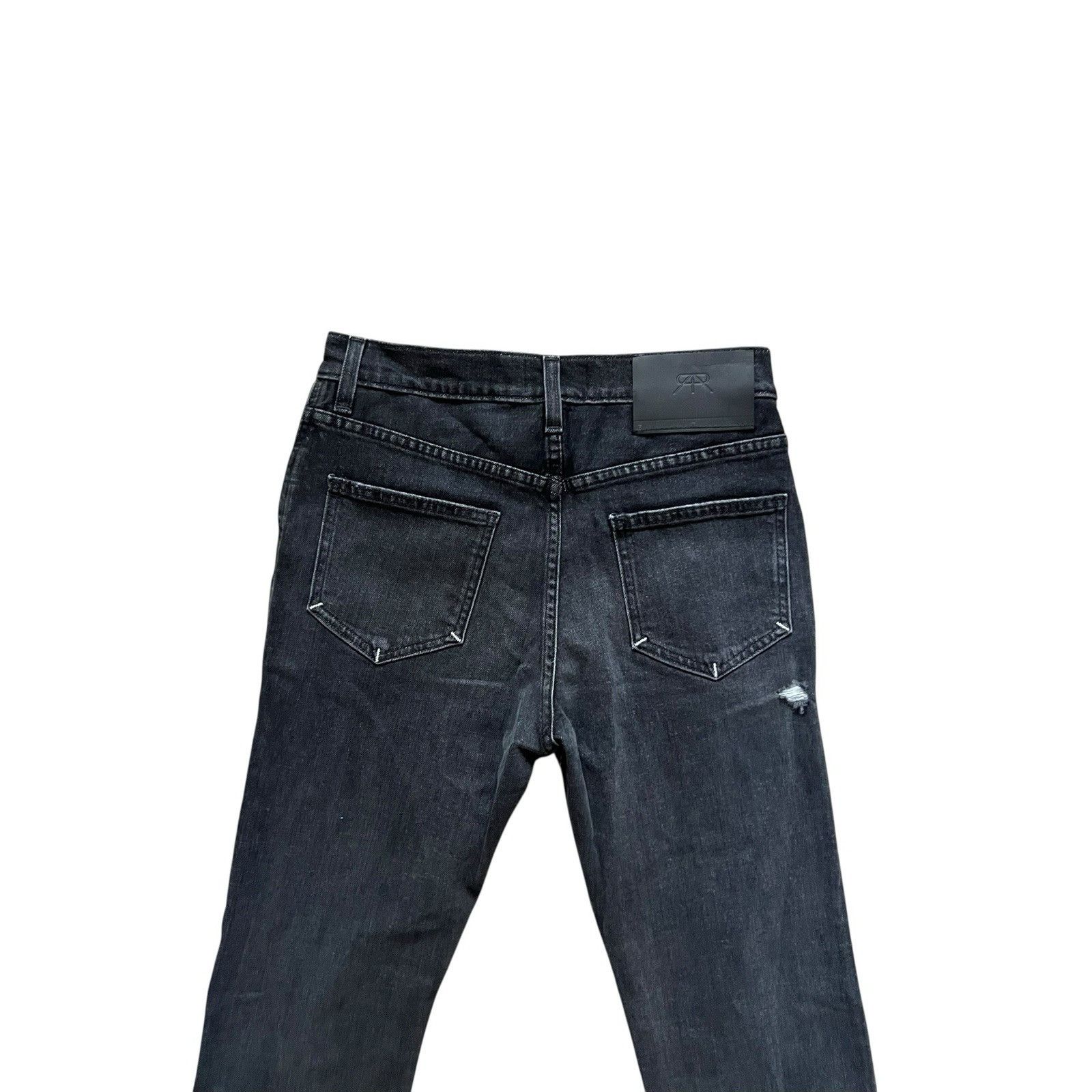 Rta RtA Mens Mens Slim Fit Jeans Sava Black $395 Size 29/32 Size US 29 - 5 Thumbnail