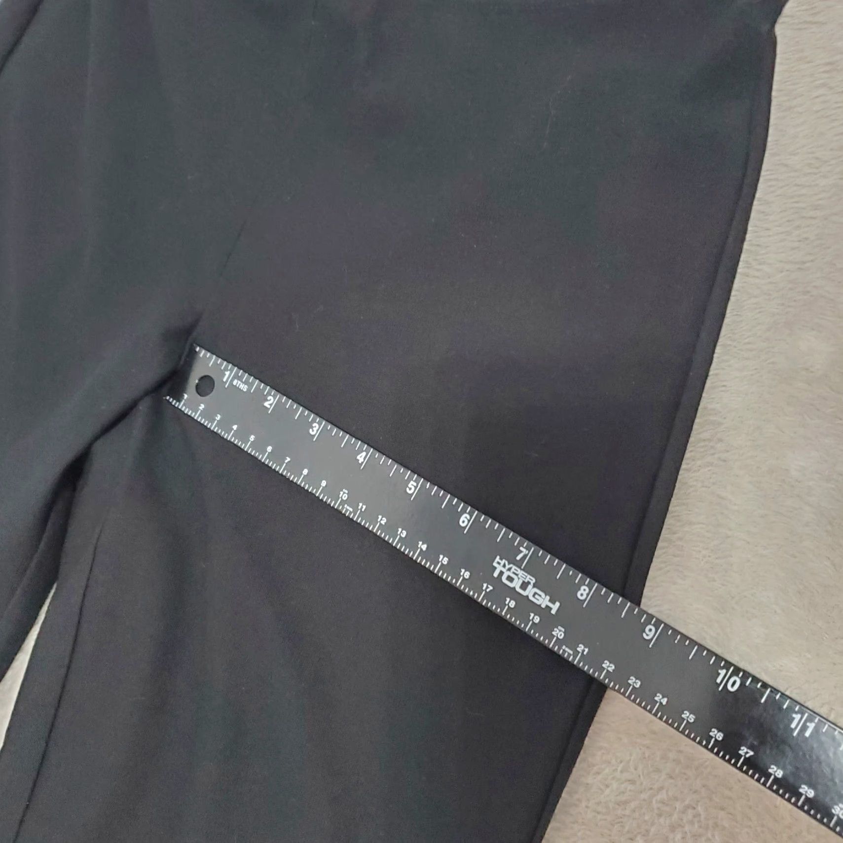 Eileen Fisher VINTAGE Eileen Fisher Pants Women Petite PP Black Cropped Pull On Straight Vs Nylon Spandex Viscose Blend Career Wear Women Size 24" / US 00 / IT 34 - 7 Thumbnail