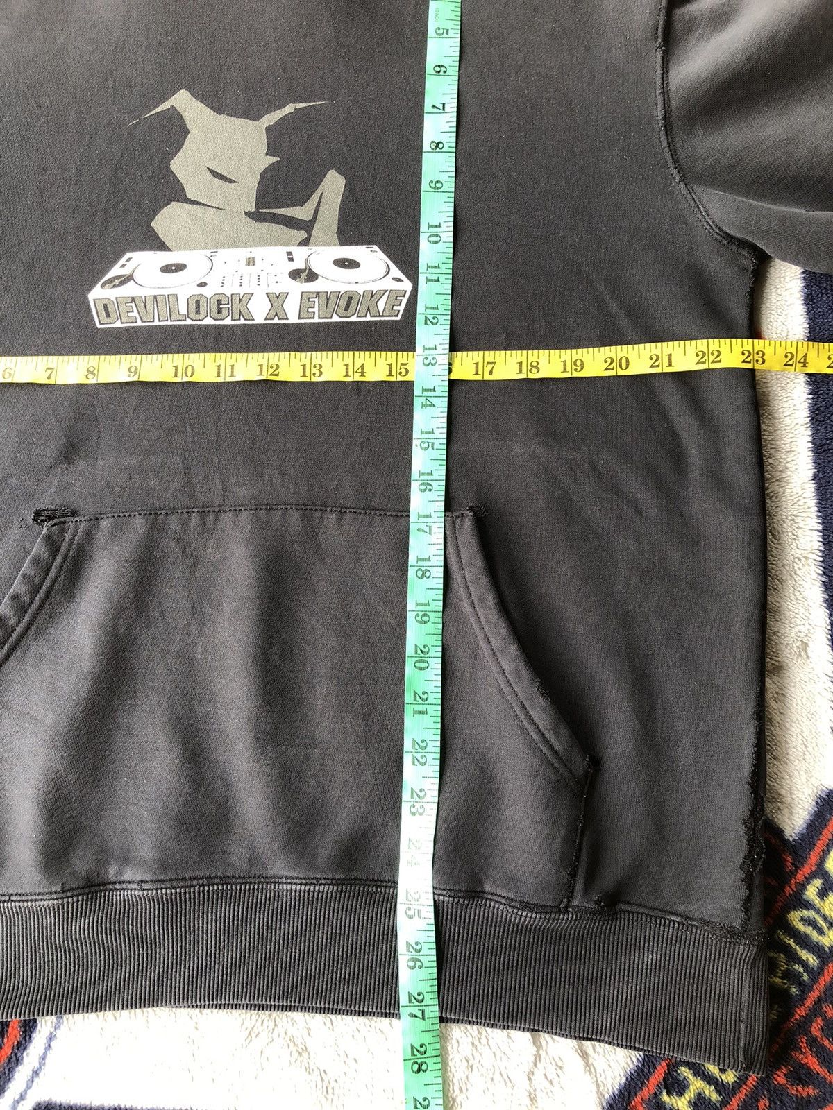 Devilock Vintage Devillock x Evoke Distressed Hoodie Size US M / EU 48-50 / 2 - 18 Thumbnail