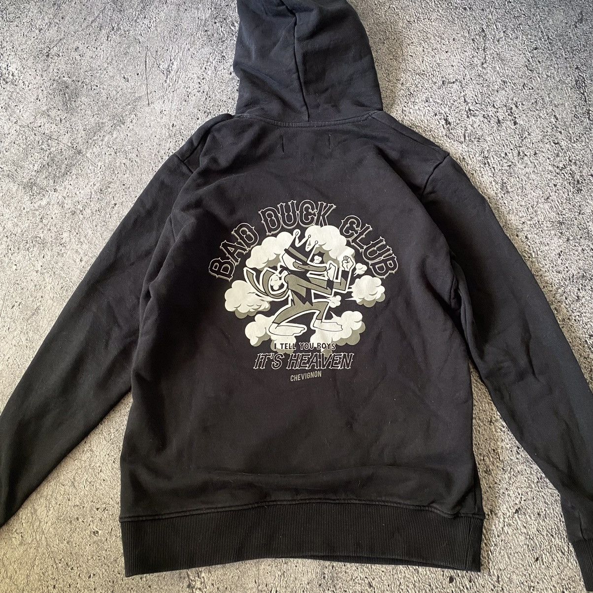 Chevignon Vintage Hoodie Chevignon Bad duck Made In Usa Size US M / EU 48-50 / 2 - 8 Thumbnail