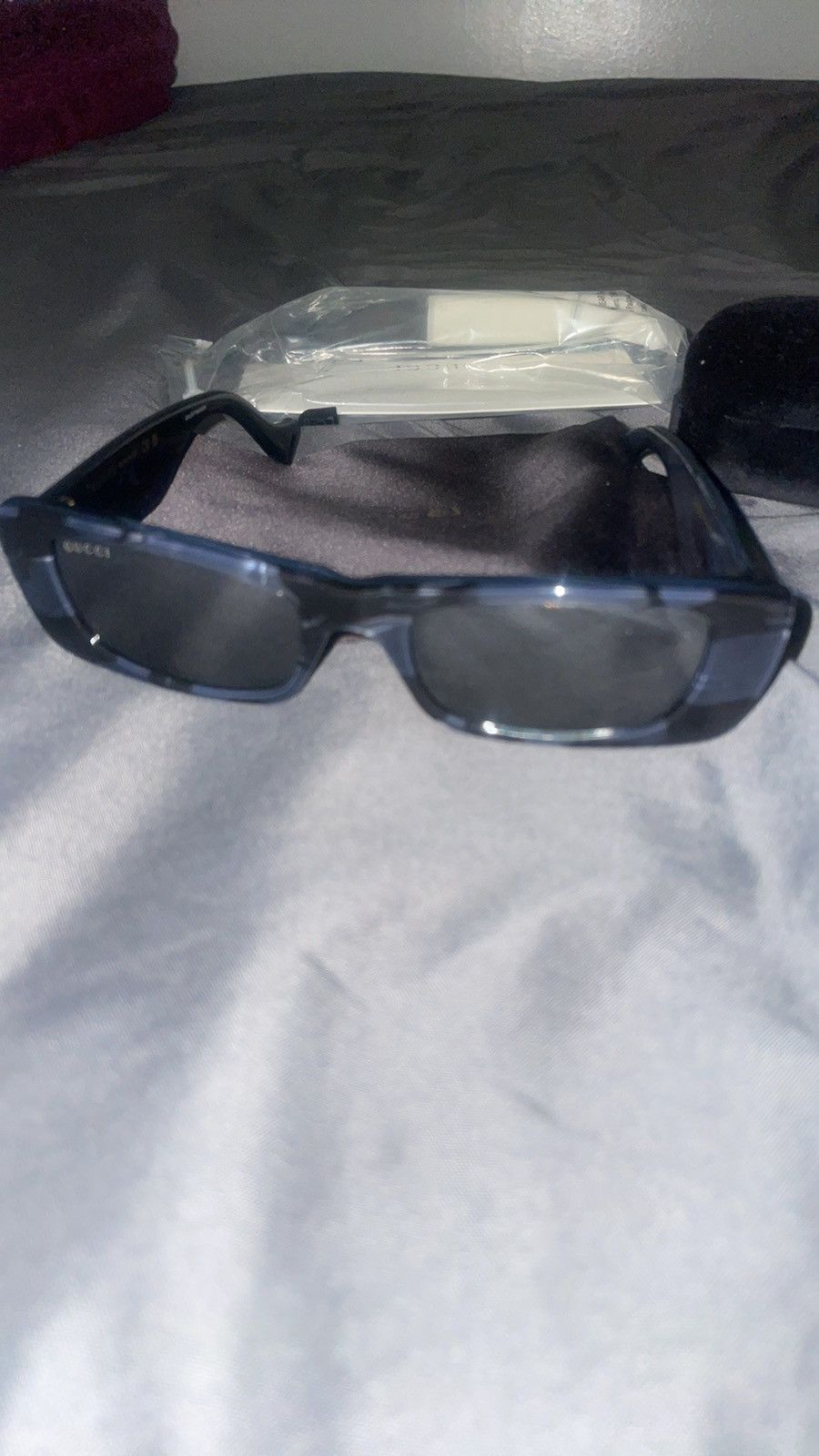 Gucci Gucci Rectangle Sunglasses GG0516S-013 Size ONE SIZE - 5 Thumbnail